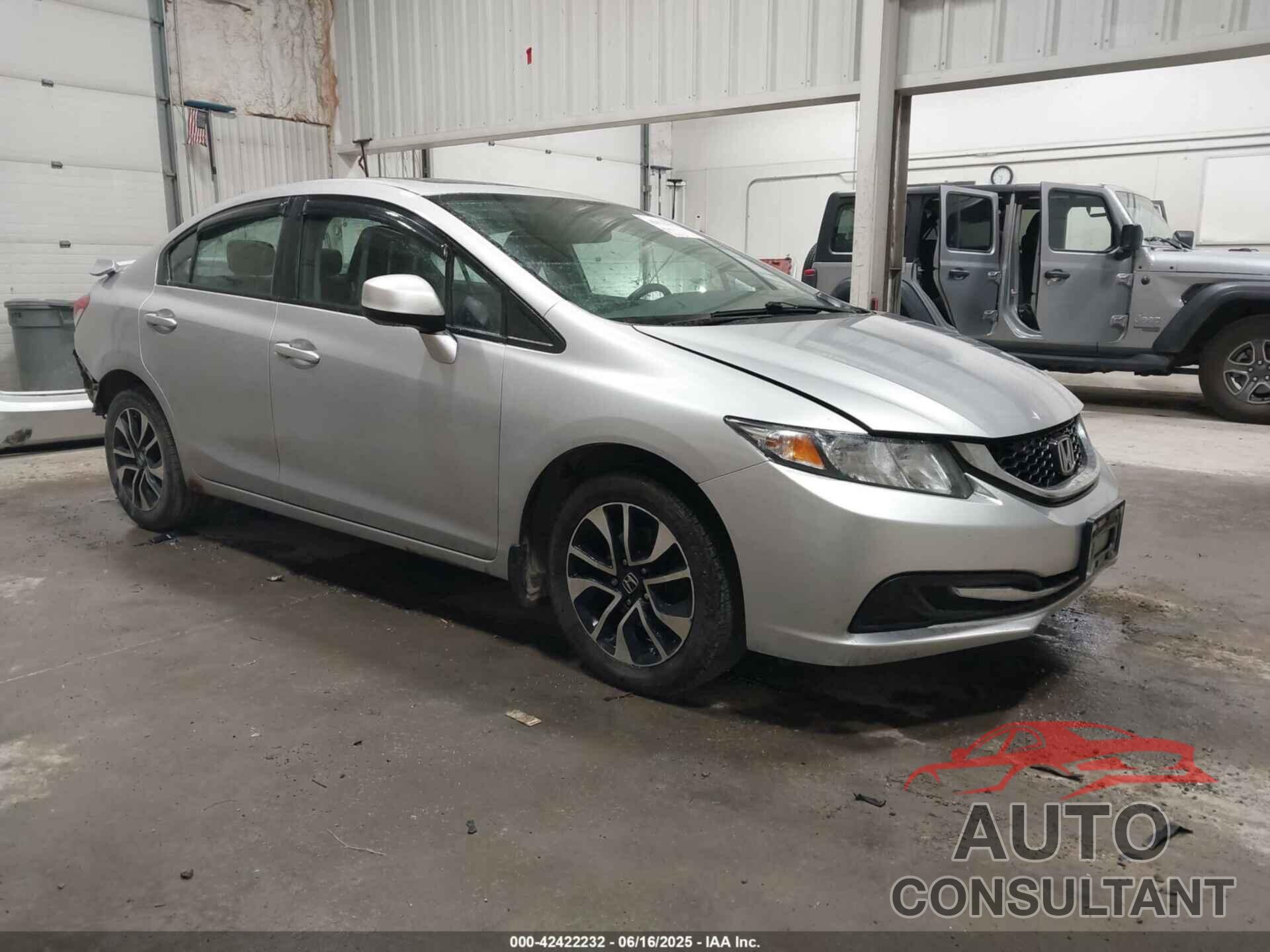 HONDA CIVIC 2013 - 19XFB2F81DE283647