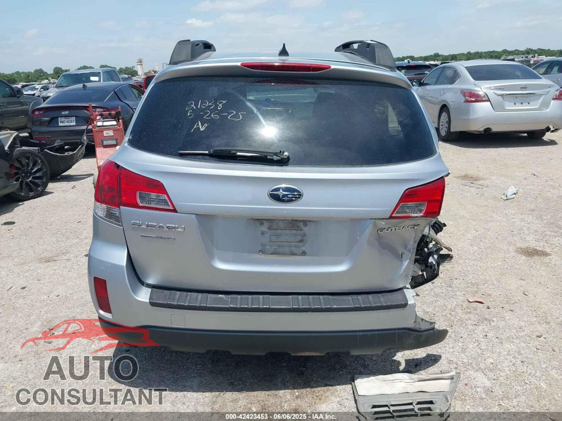 SUBARU OUTBACK 2014 - 4S4BRCKC5E3227628