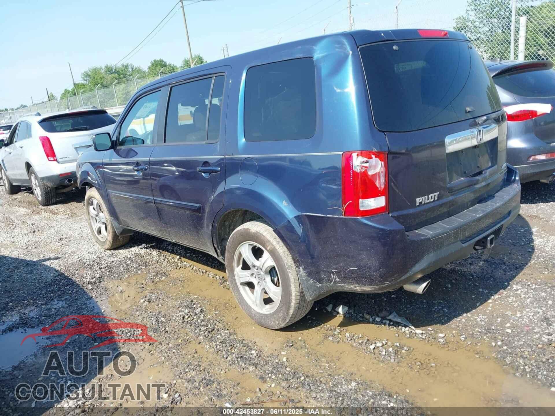 HONDA PILOT 2012 - 5FNYF4H55CB031937