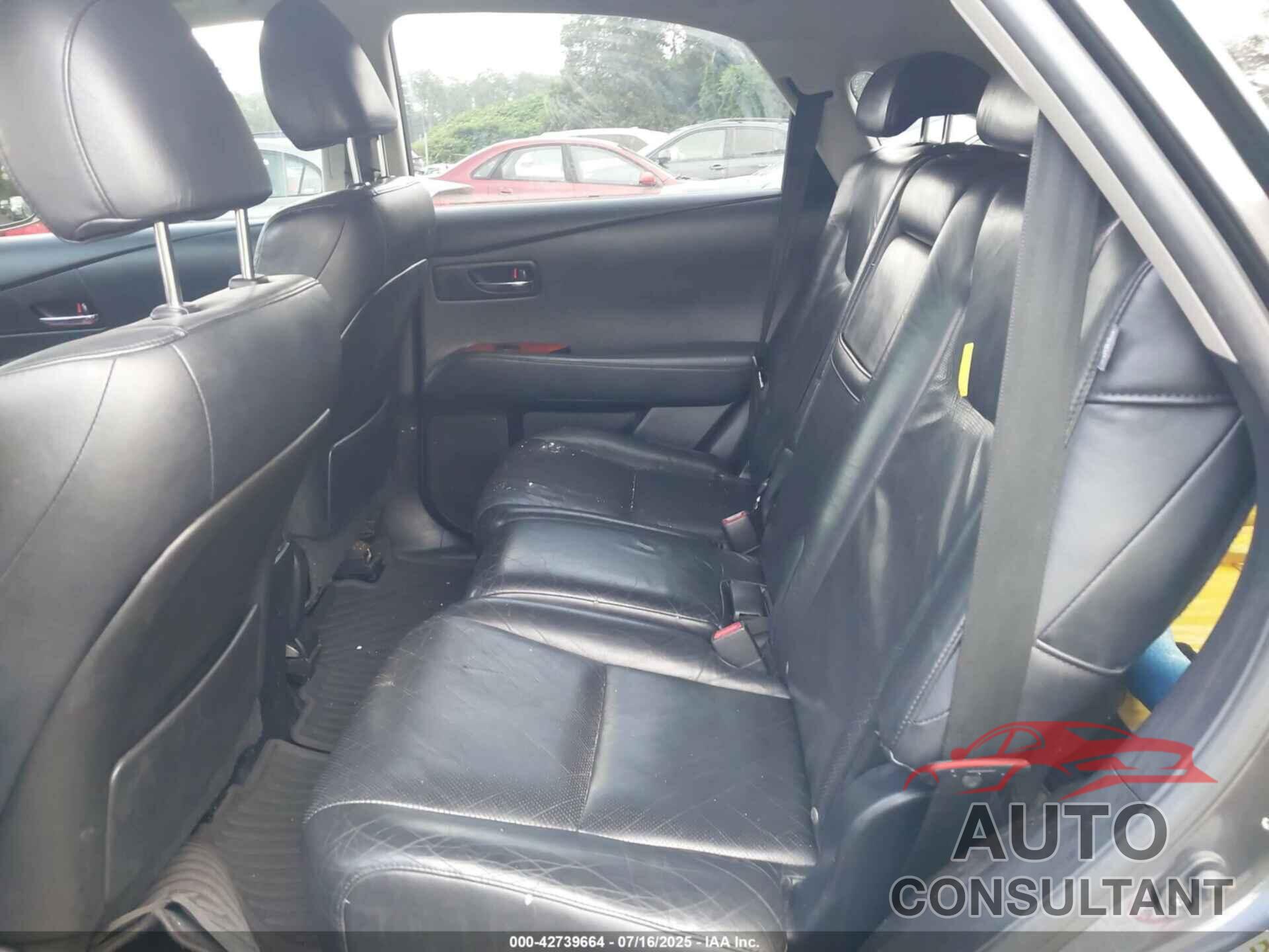 LEXUS RX 450H 2010 - JTJBC1BA2A2409762