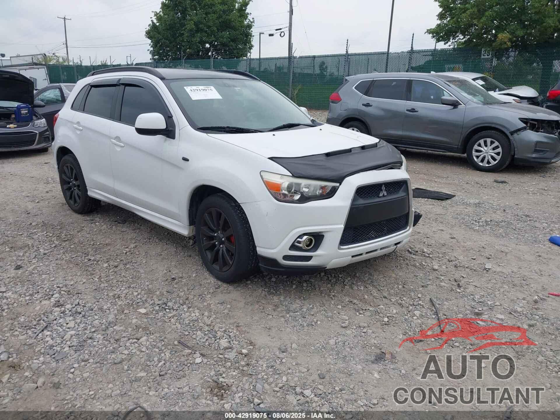 MITSUBISHI OUTLANDER SPORT 2011 - JA4AR4AU7BZ010312