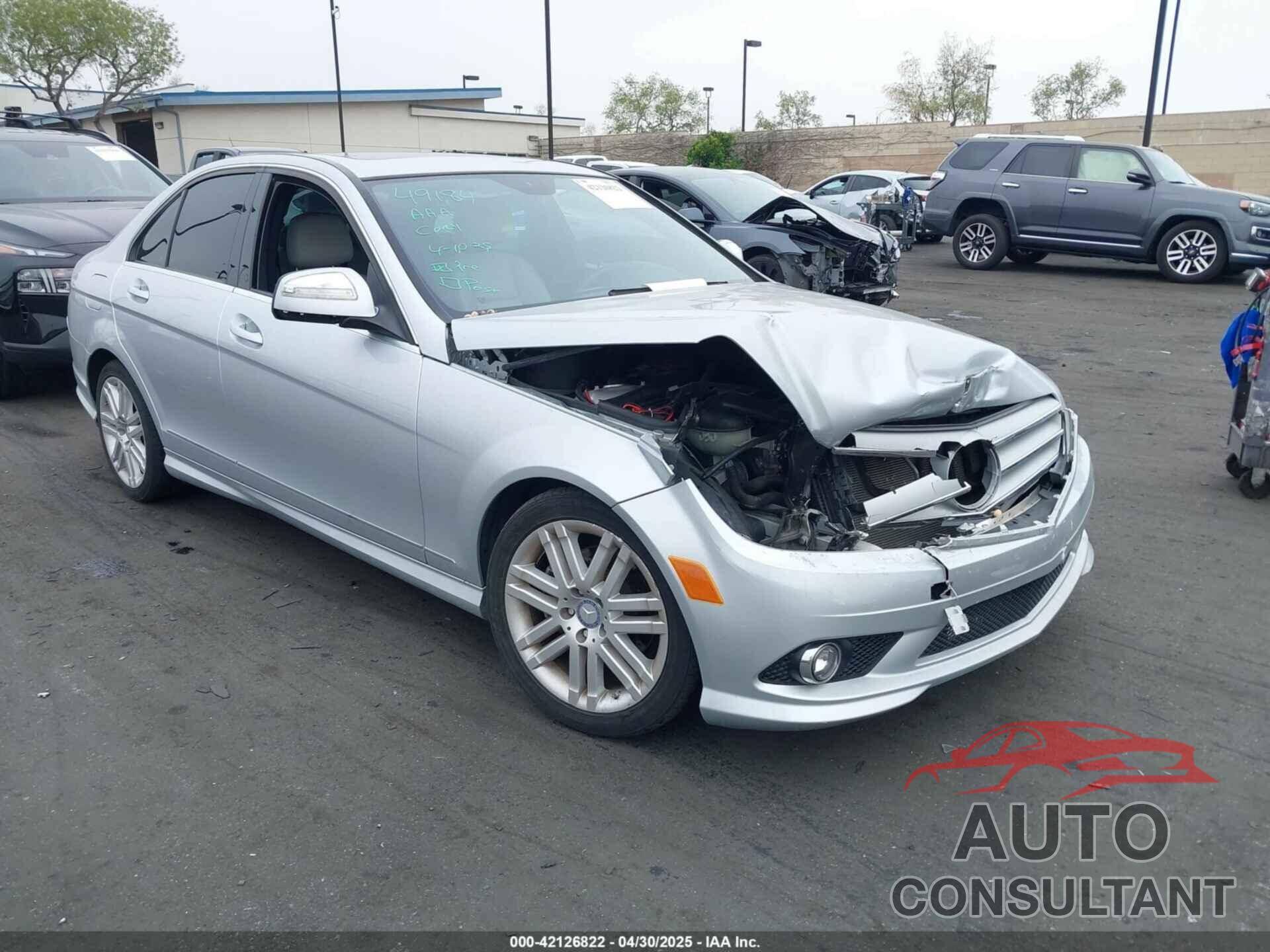 MERCEDES-BENZ C 300 2009 - WDDGF54X79R069574