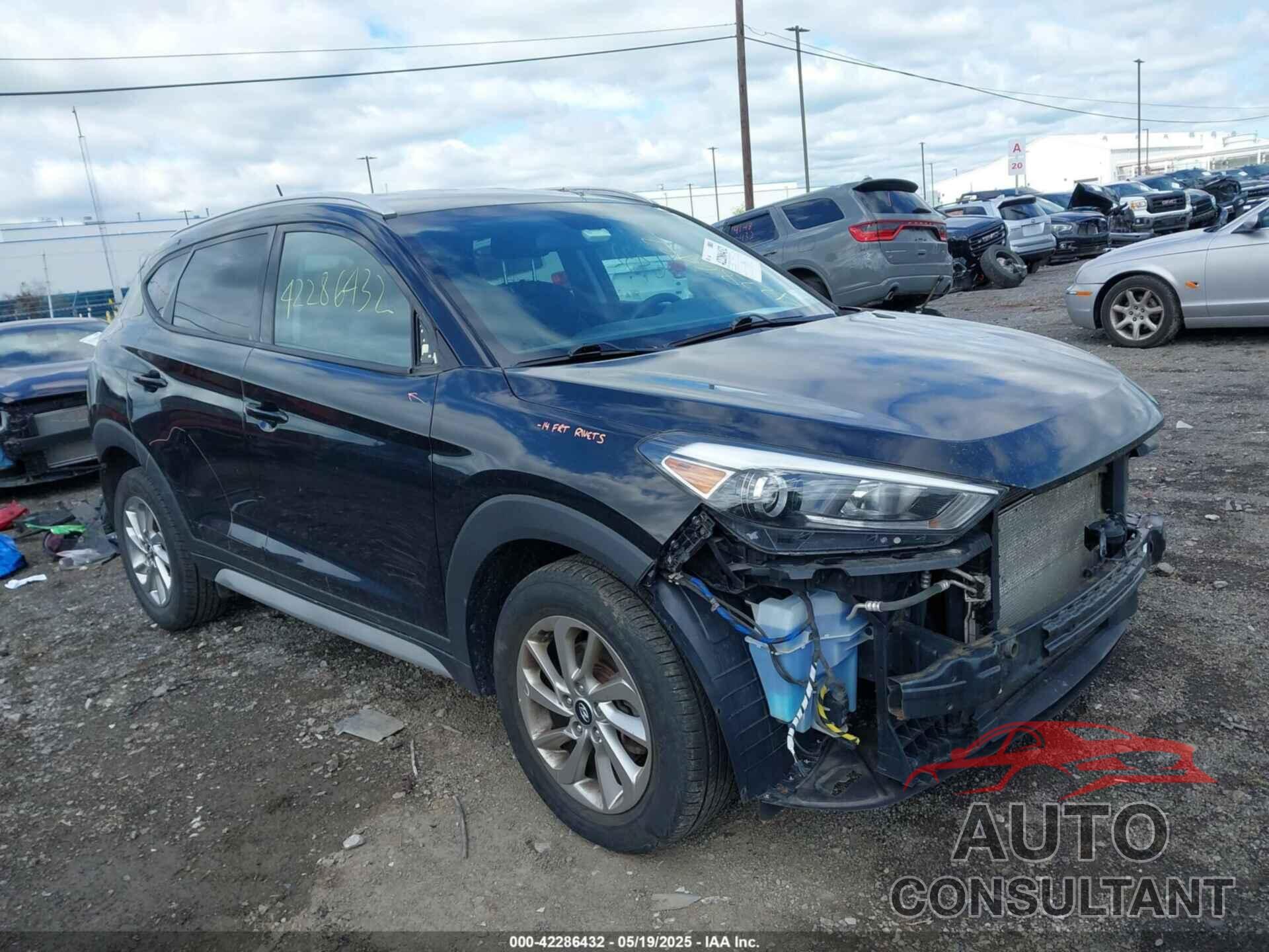 HYUNDAI TUCSON 2017 - KM8J3CA47HU456821