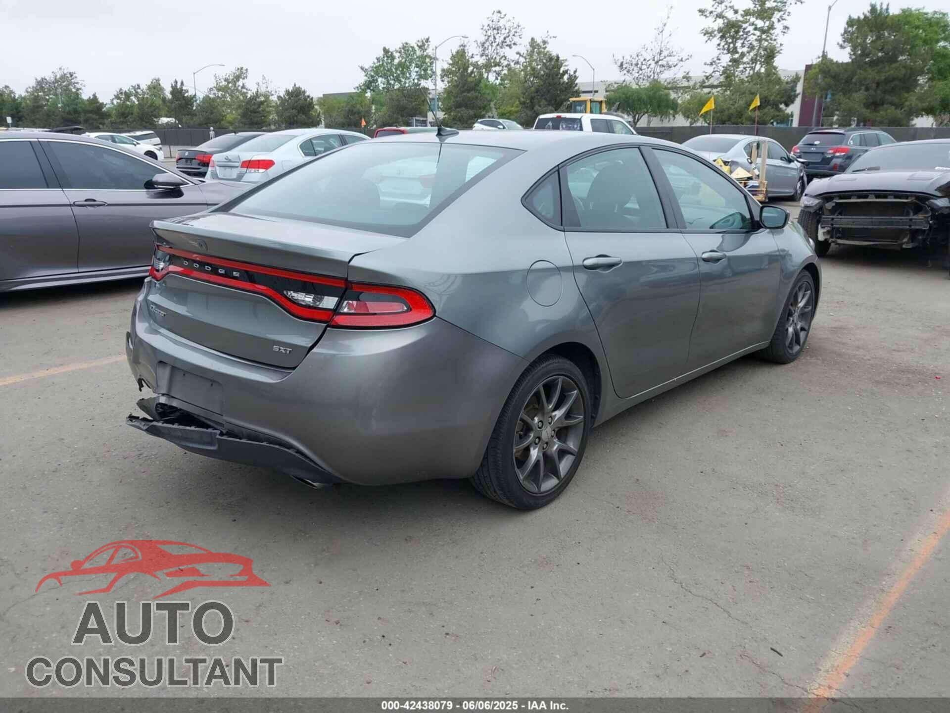 DODGE DART 2013 - 1C3CDFBA8DD323600