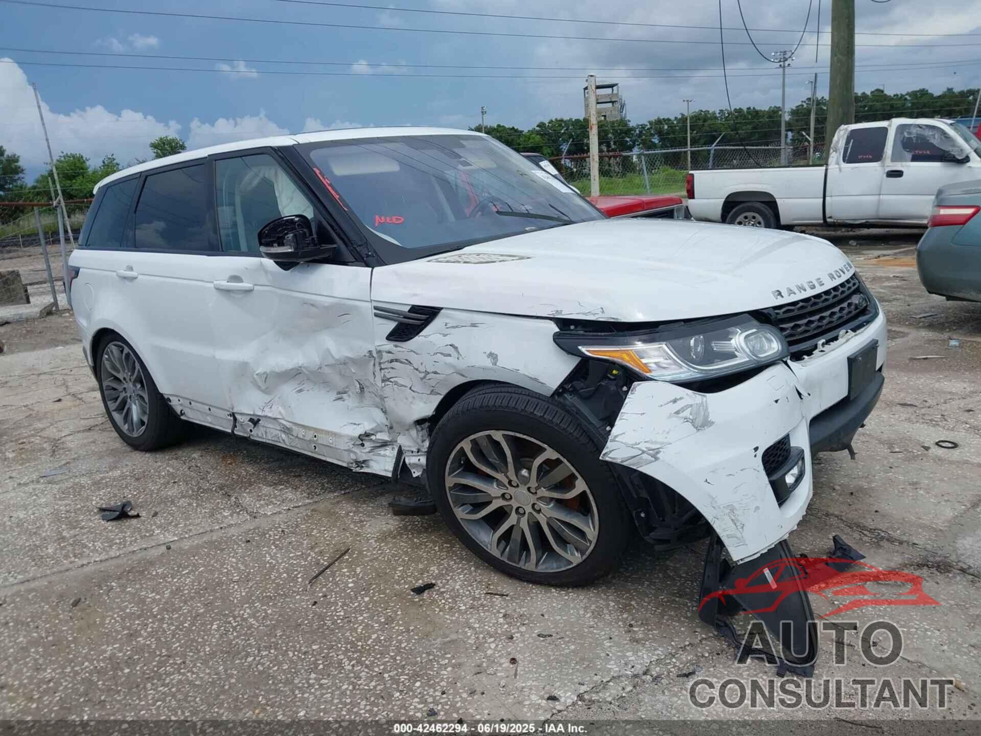 LAND ROVER RANGE ROVER SPORT 2016 - SALWG2PF9GA114152
