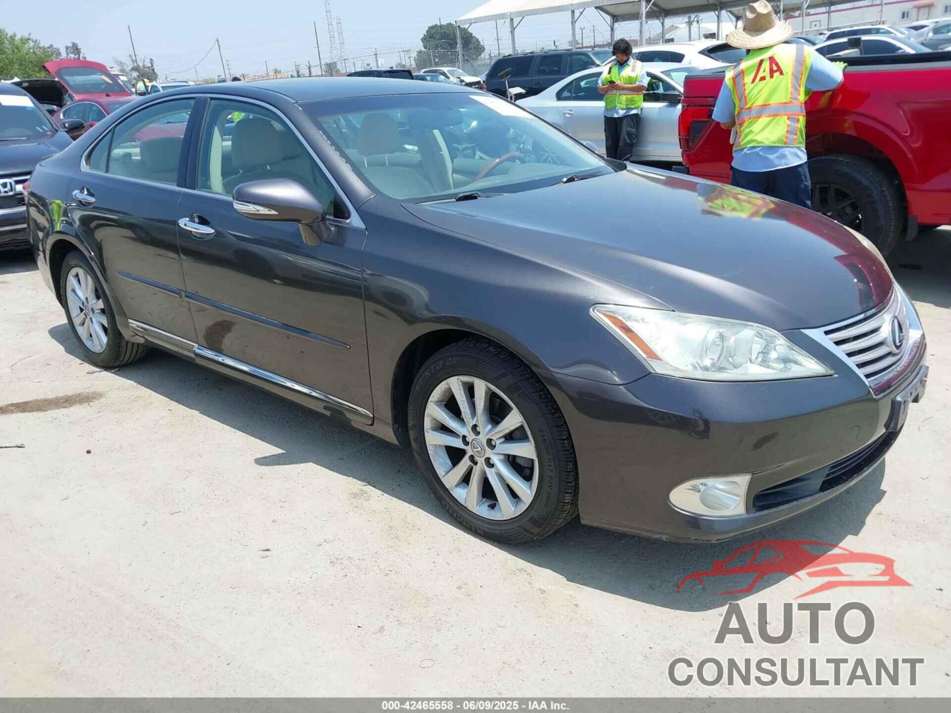 LEXUS ES 350 2011 - JTHBK1EGXB2426511