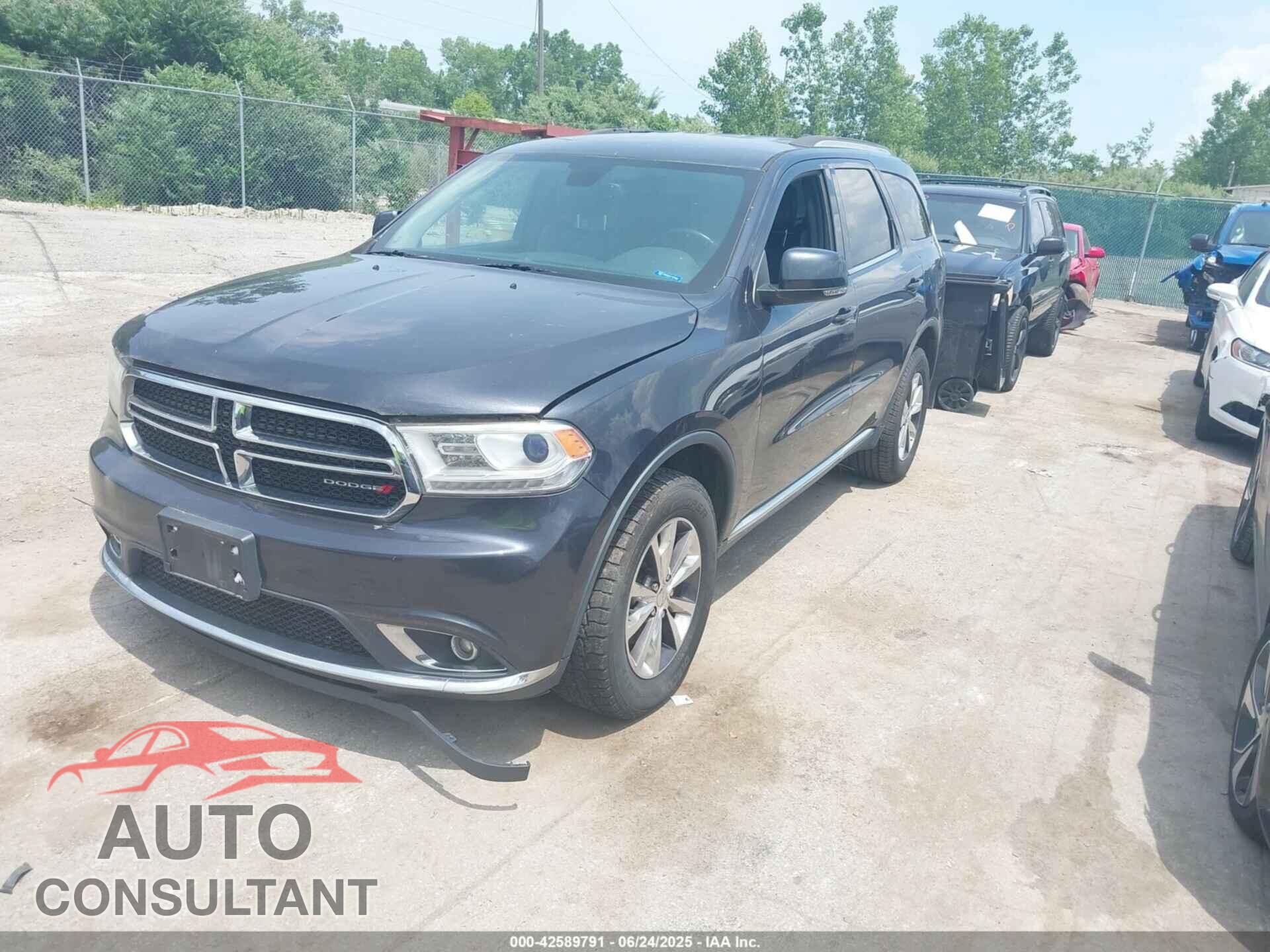 DODGE DURANGO 2016 - 1C4RDJDG4GC374791