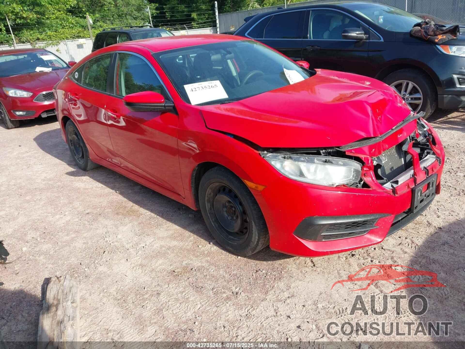 HONDA CIVIC 2016 - 2HGFC2F55GH521402