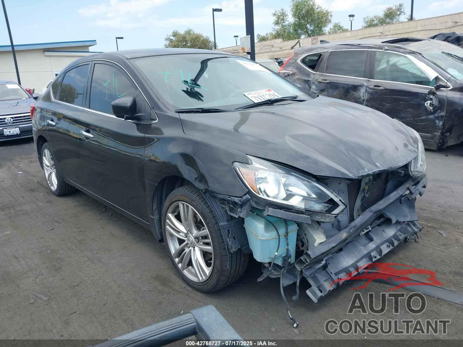 NISSAN SENTRA 2016 - 3N1AB7AP3GL664344