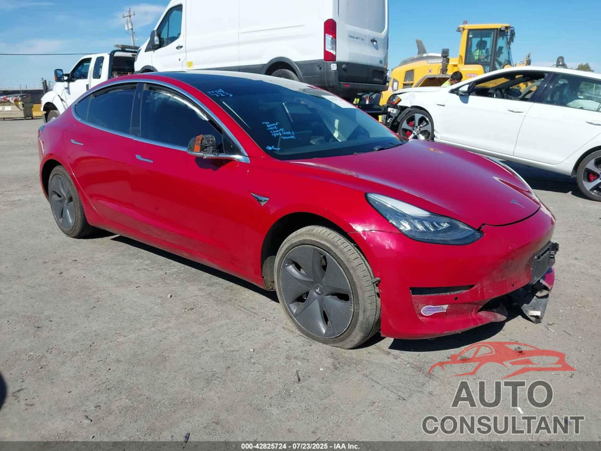 TESLA MODEL 3 2019 - 5YJ3E1EA7KF428139