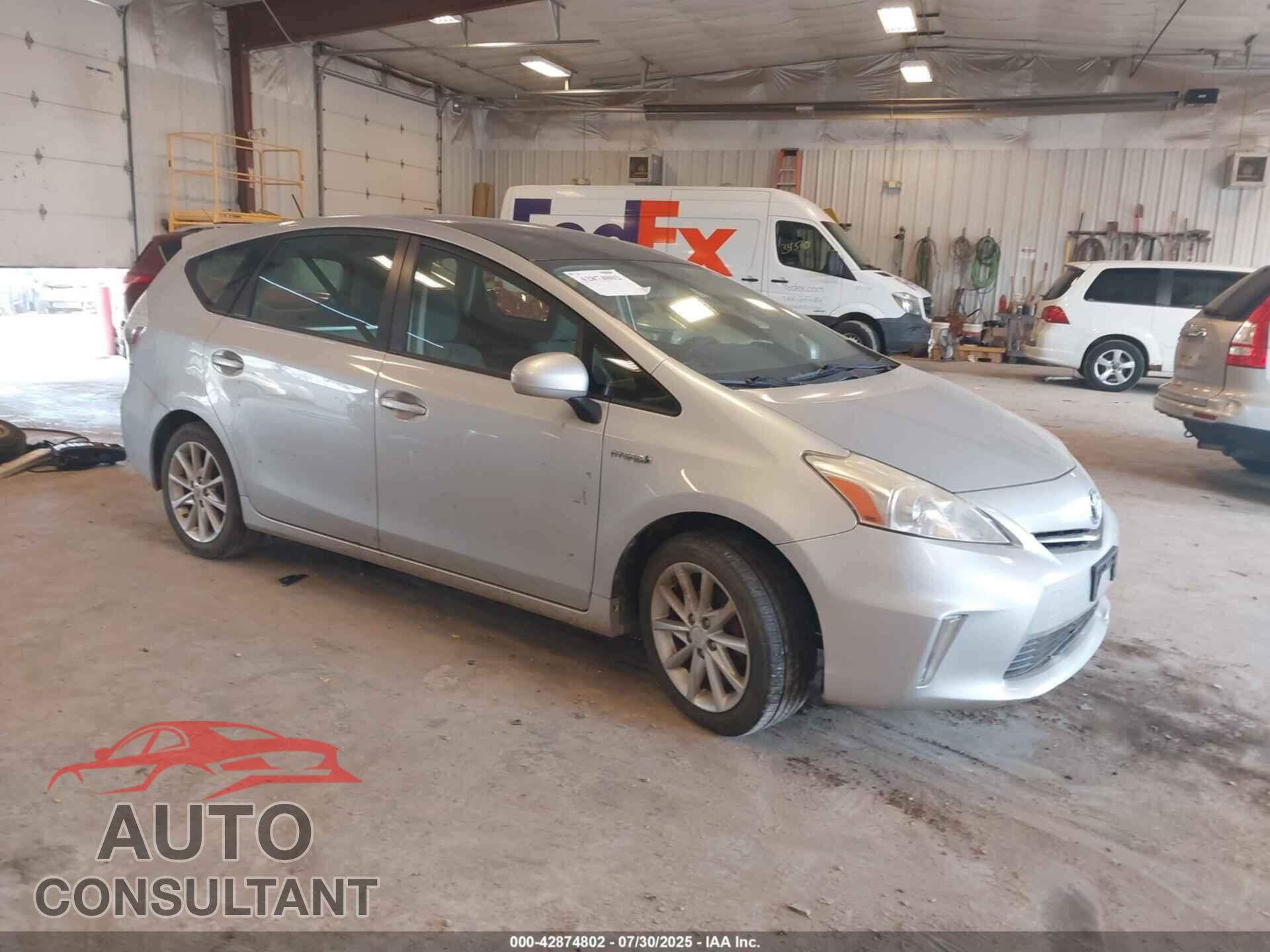 TOYOTA PRIUS V 2014 - JTDZN3EU0EJ014987