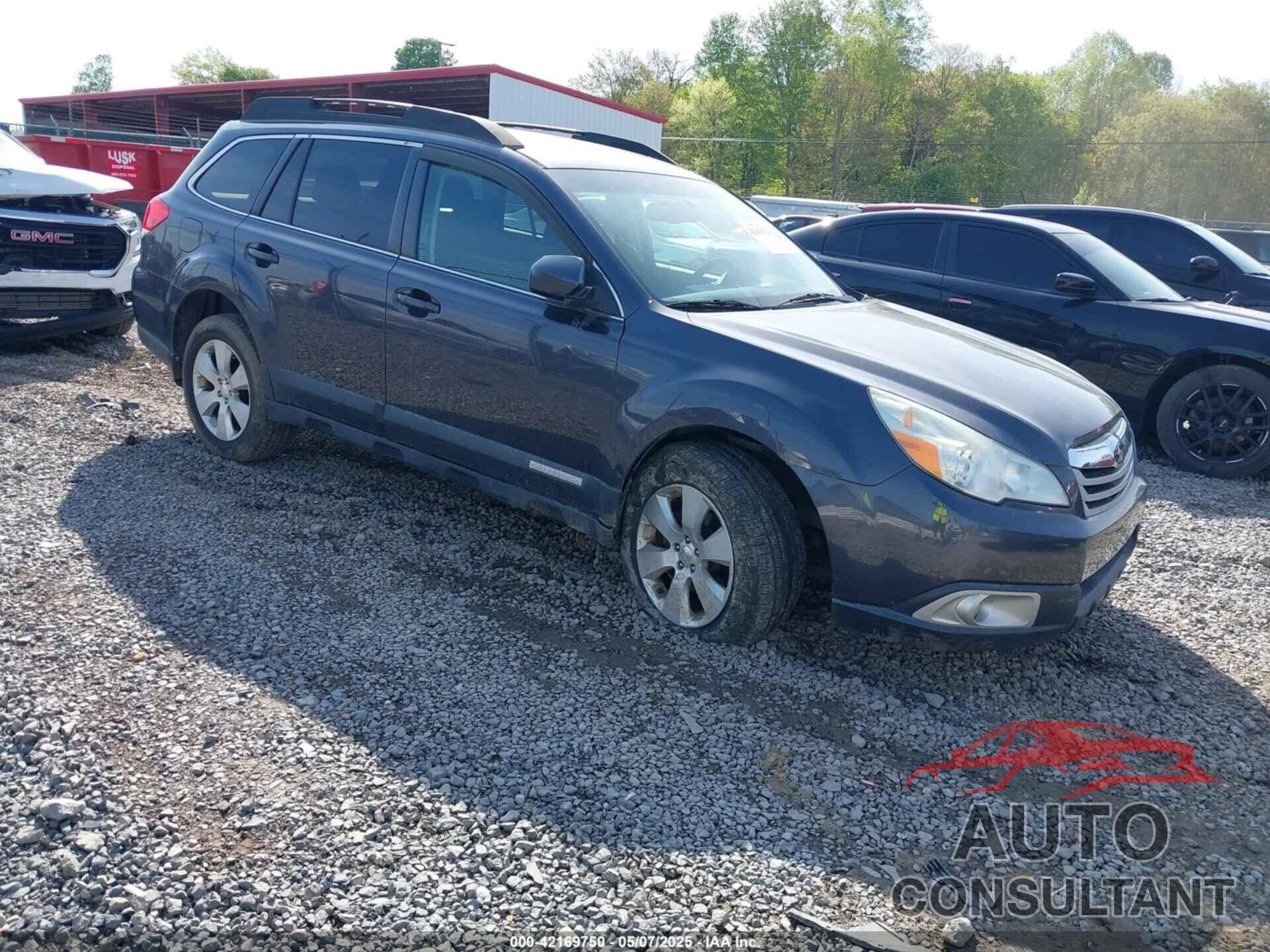 SUBARU OUTBACK 2011 - 4S4BRBCC6B3365117