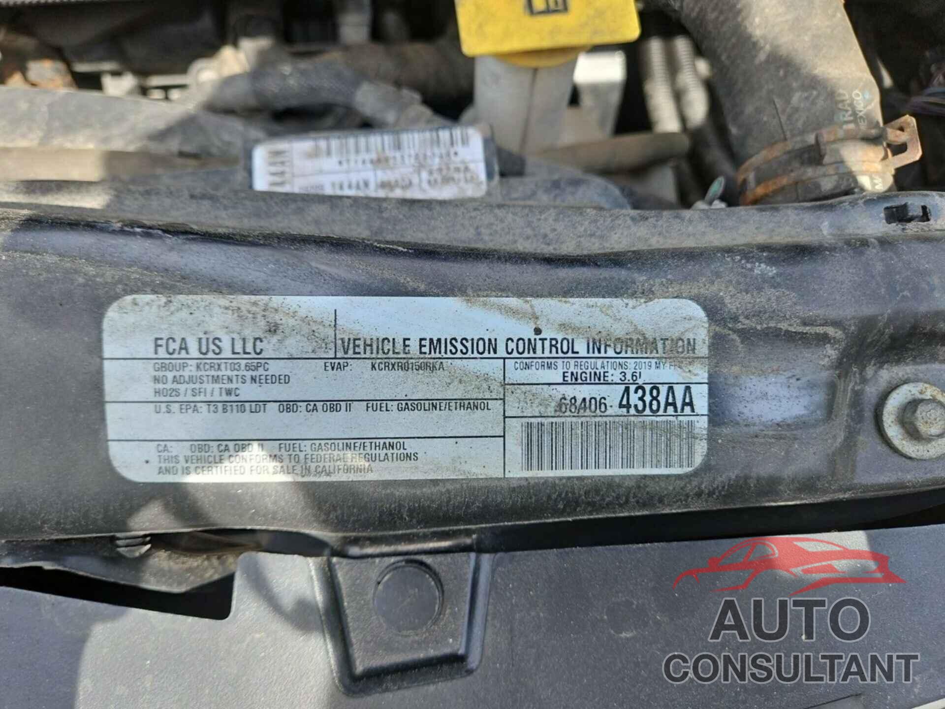 DODGE GRAND CARAVAN 2019 - 2C4RDGCG0KR600359