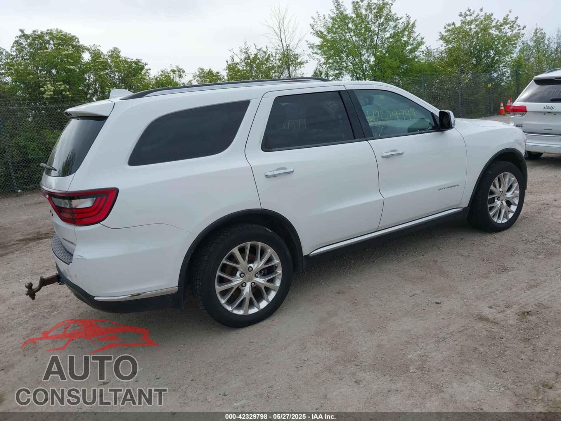 DODGE DURANGO 2015 - 1C4RDJEG6FC947011