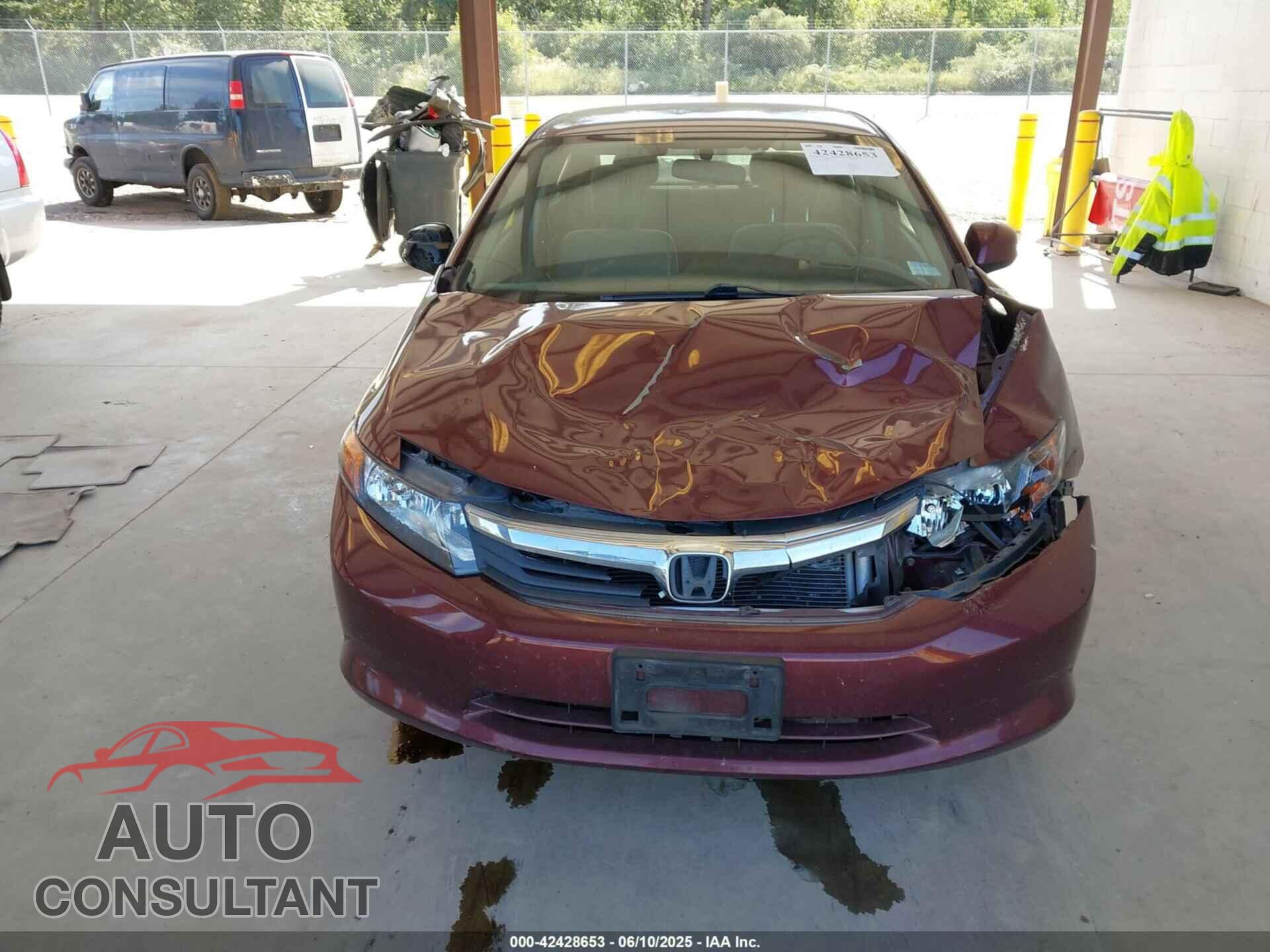 HONDA CIVIC 2012 - 2HGFB2F59CH586718