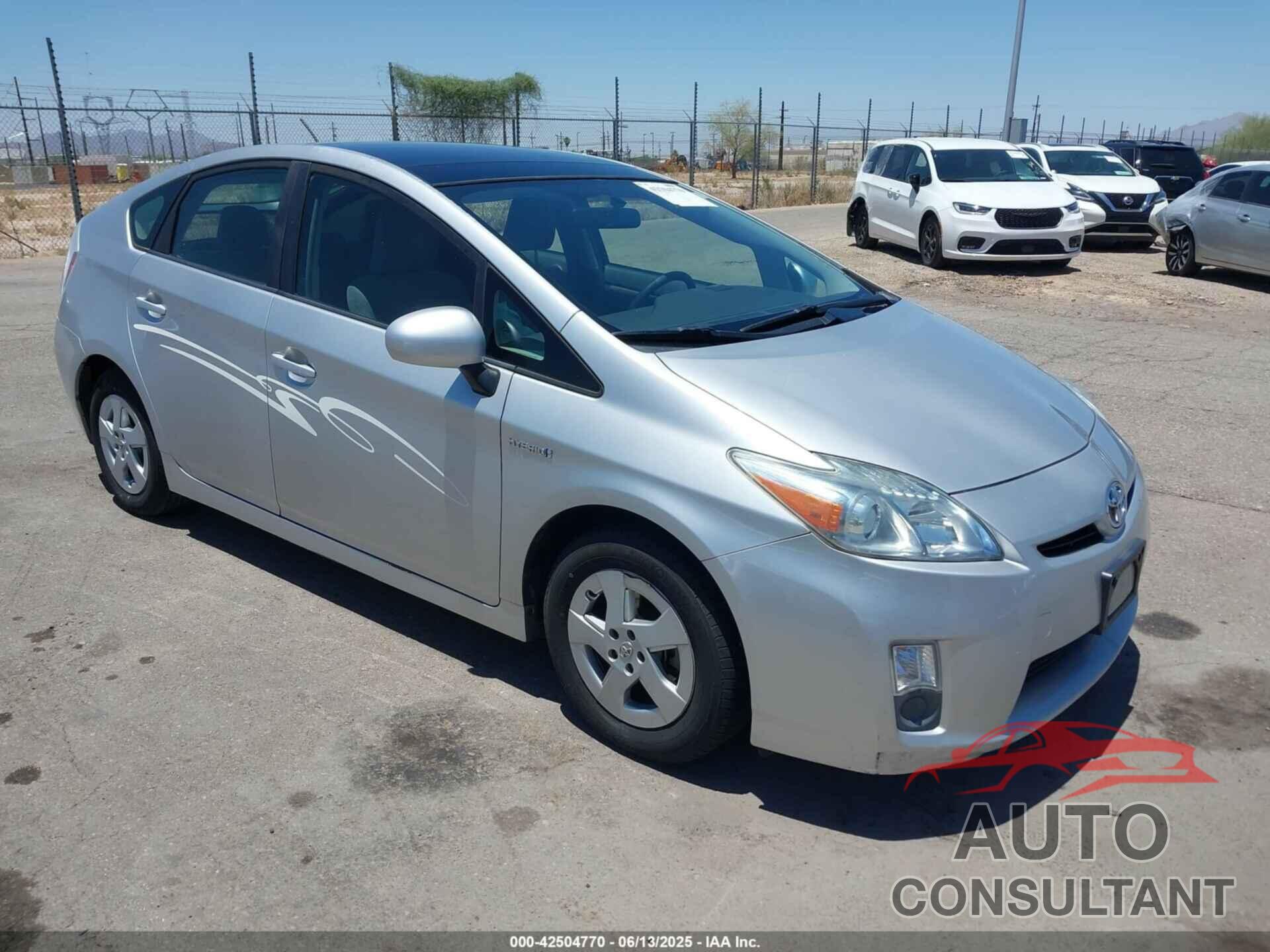 TOYOTA PRIUS 2010 - JTDKN3DU8A0021690