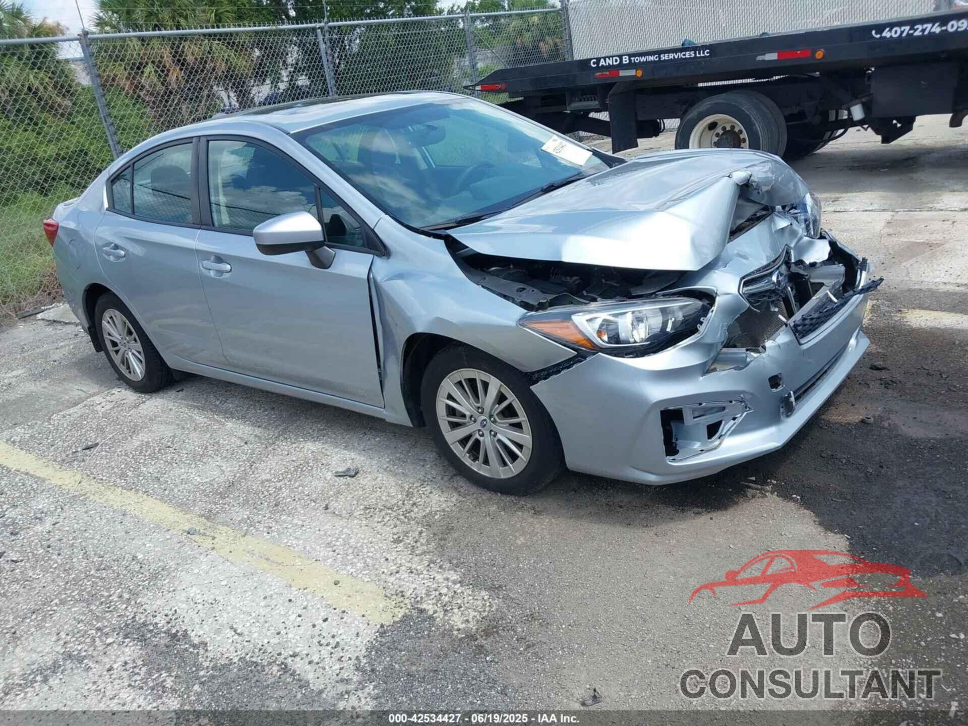 SUBARU IMPREZA 2017 - 4S3GKAB61H3601363