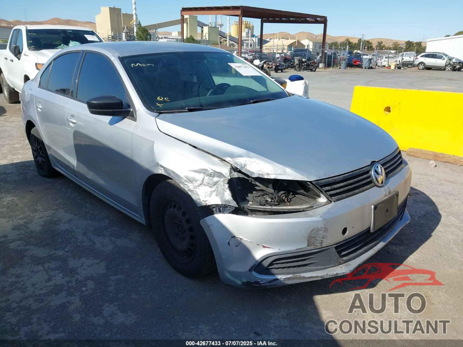 VOLKSWAGEN JETTA 2014 - 3VW2K7AJ0EM391770