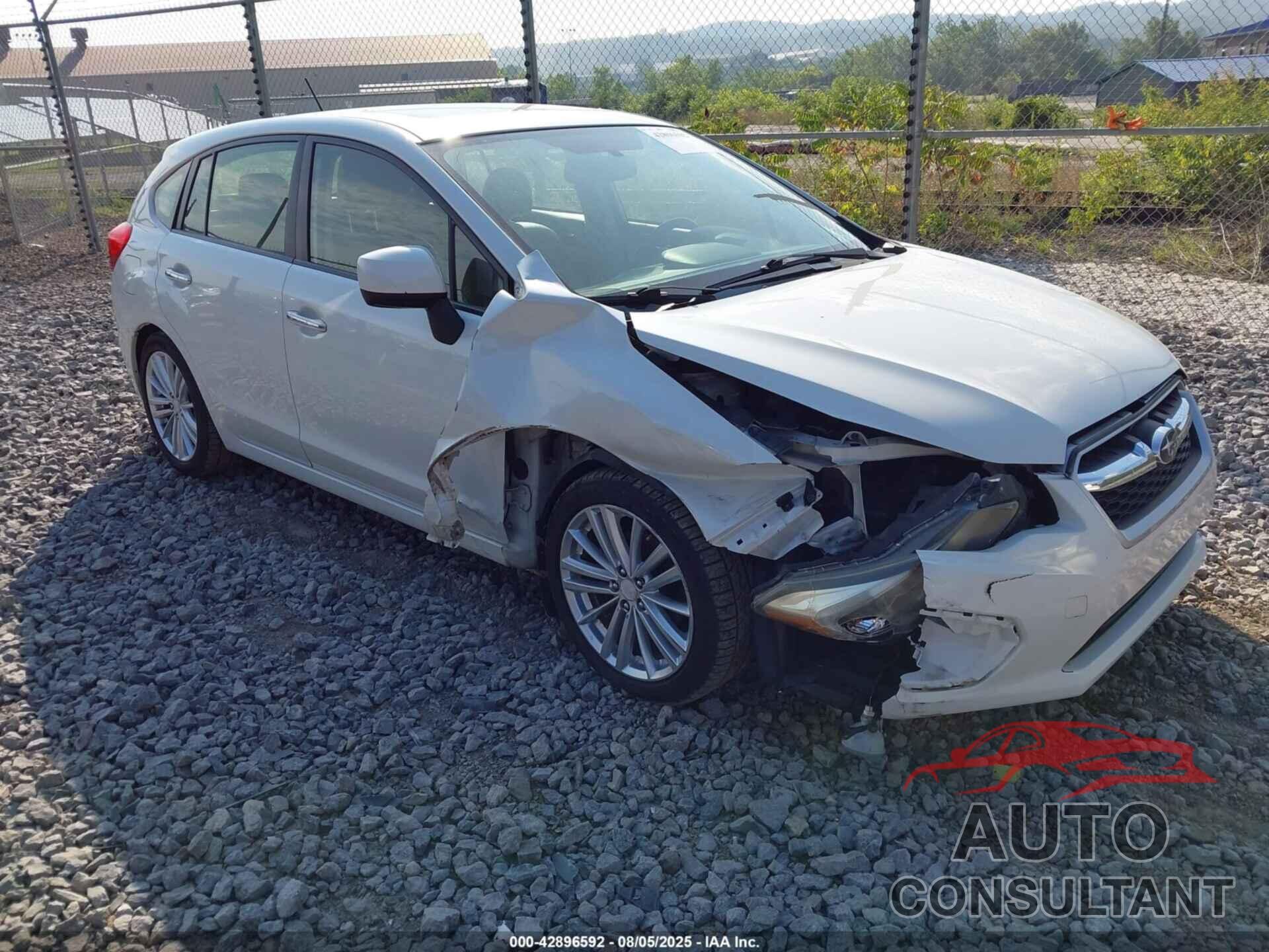 SUBARU IMPREZA 2013 - JF1GPAH66D2894076