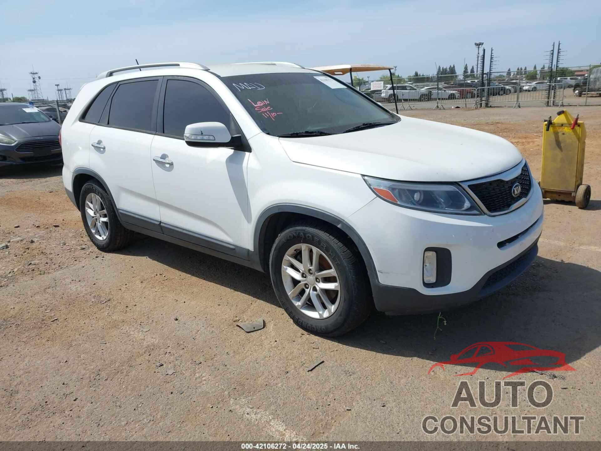 KIA SORENTO 2014 - 5XYKT4A68EG481370