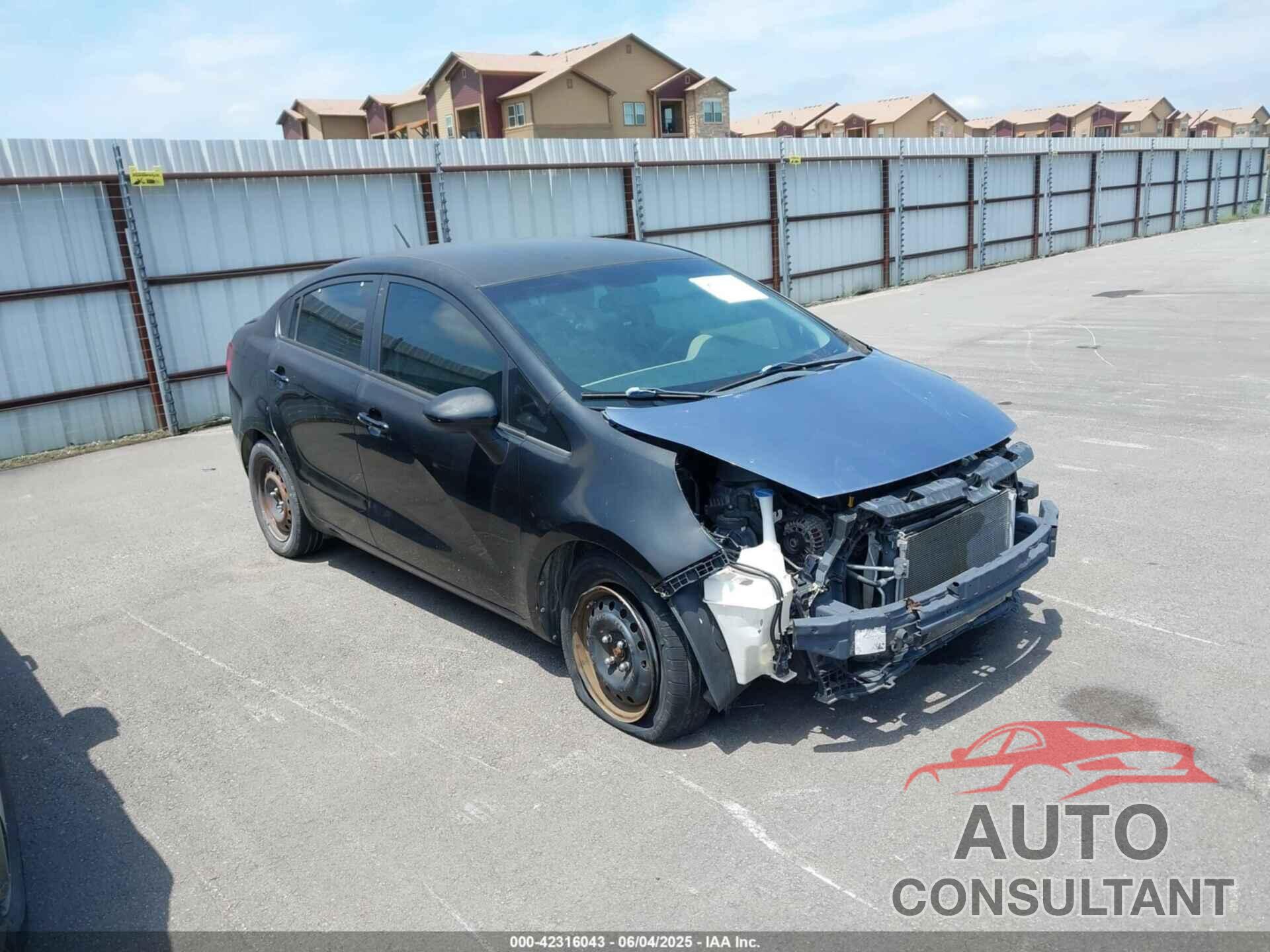 KIA RIO 2014 - KNADM4A39E6413753