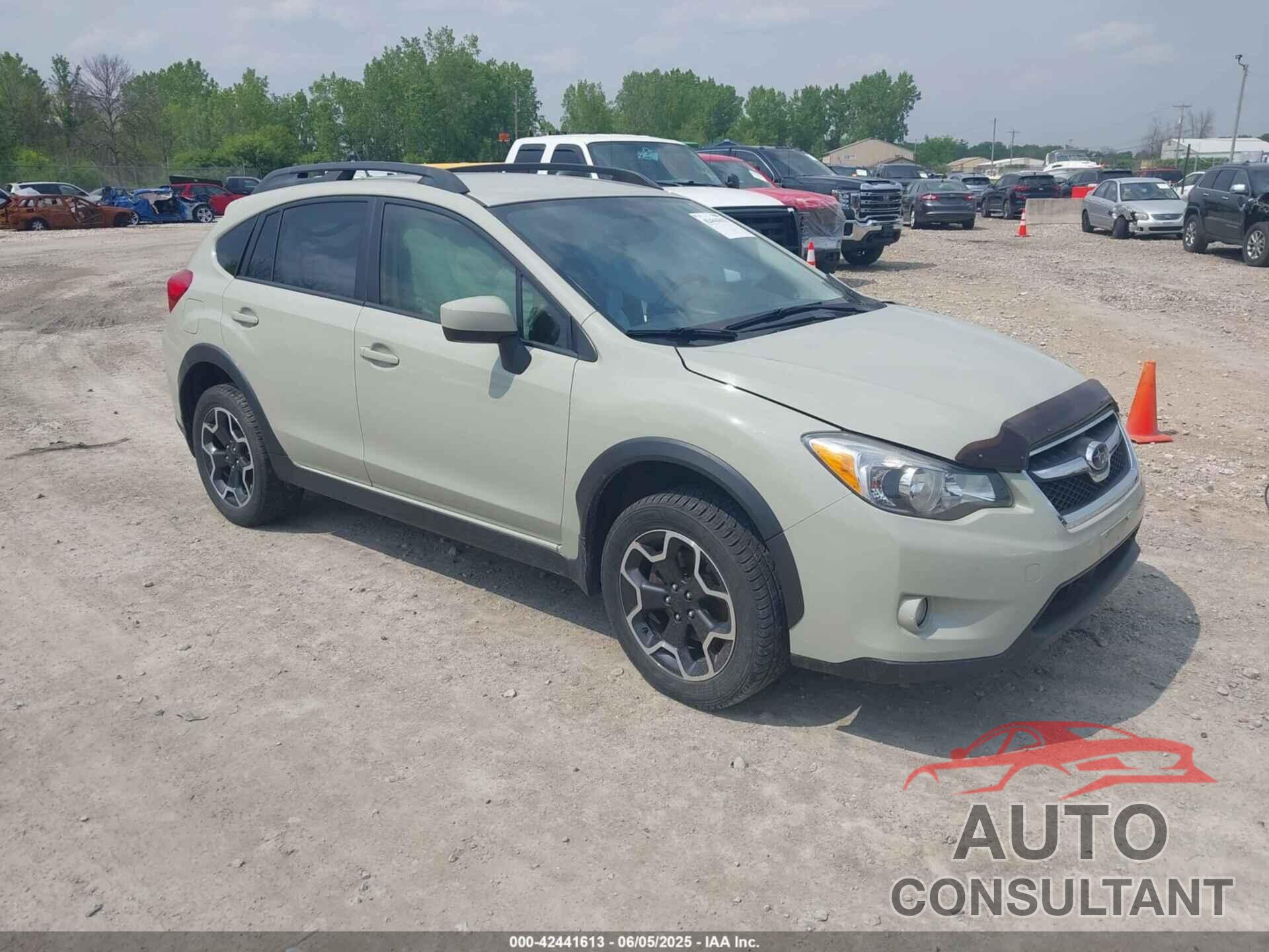 SUBARU XV CROSSTREK 2015 - JF2GPACC5F8308685