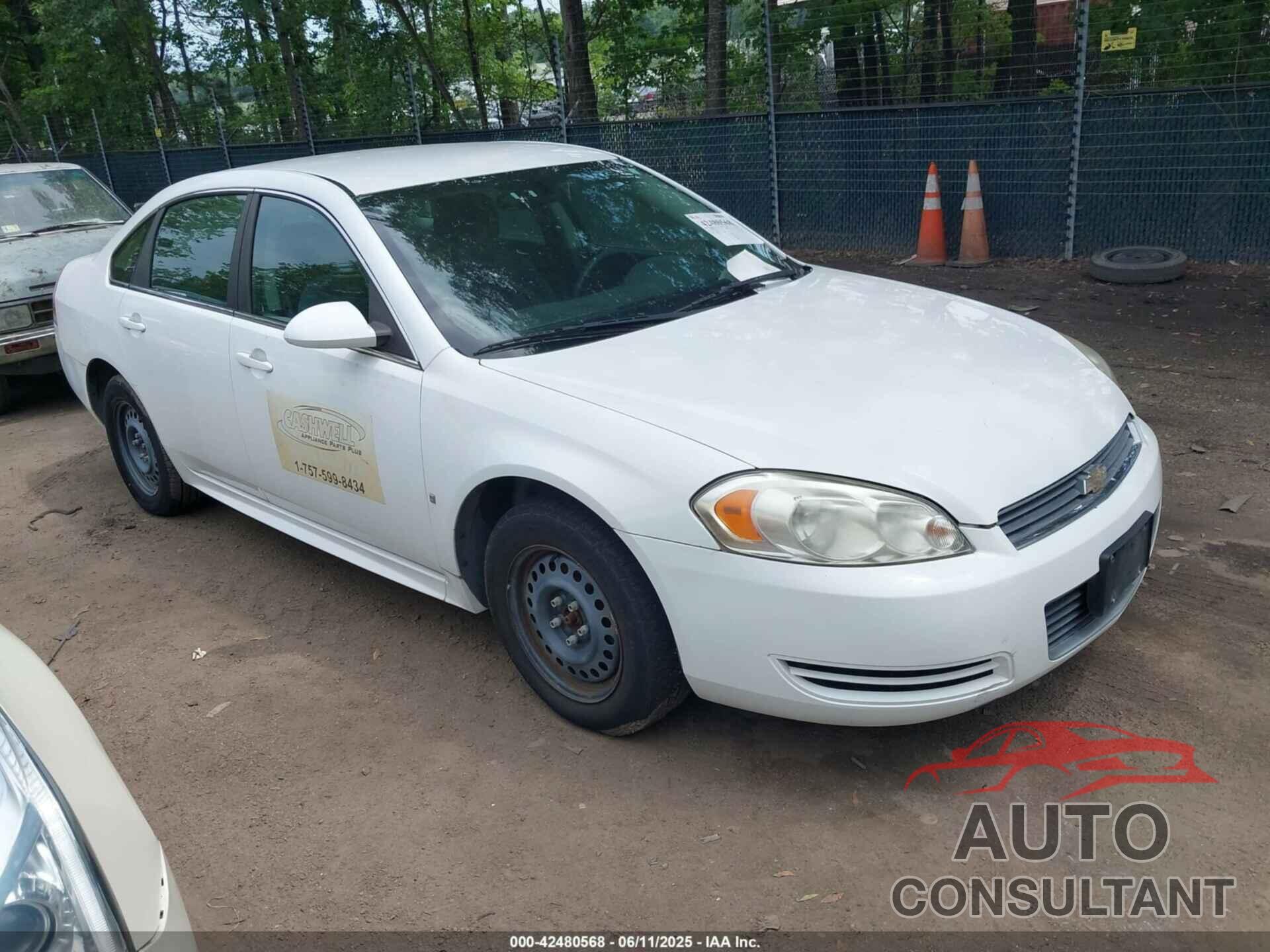 CHEVROLET IMPALA 2010 - 2G1WA5EK0A1112911