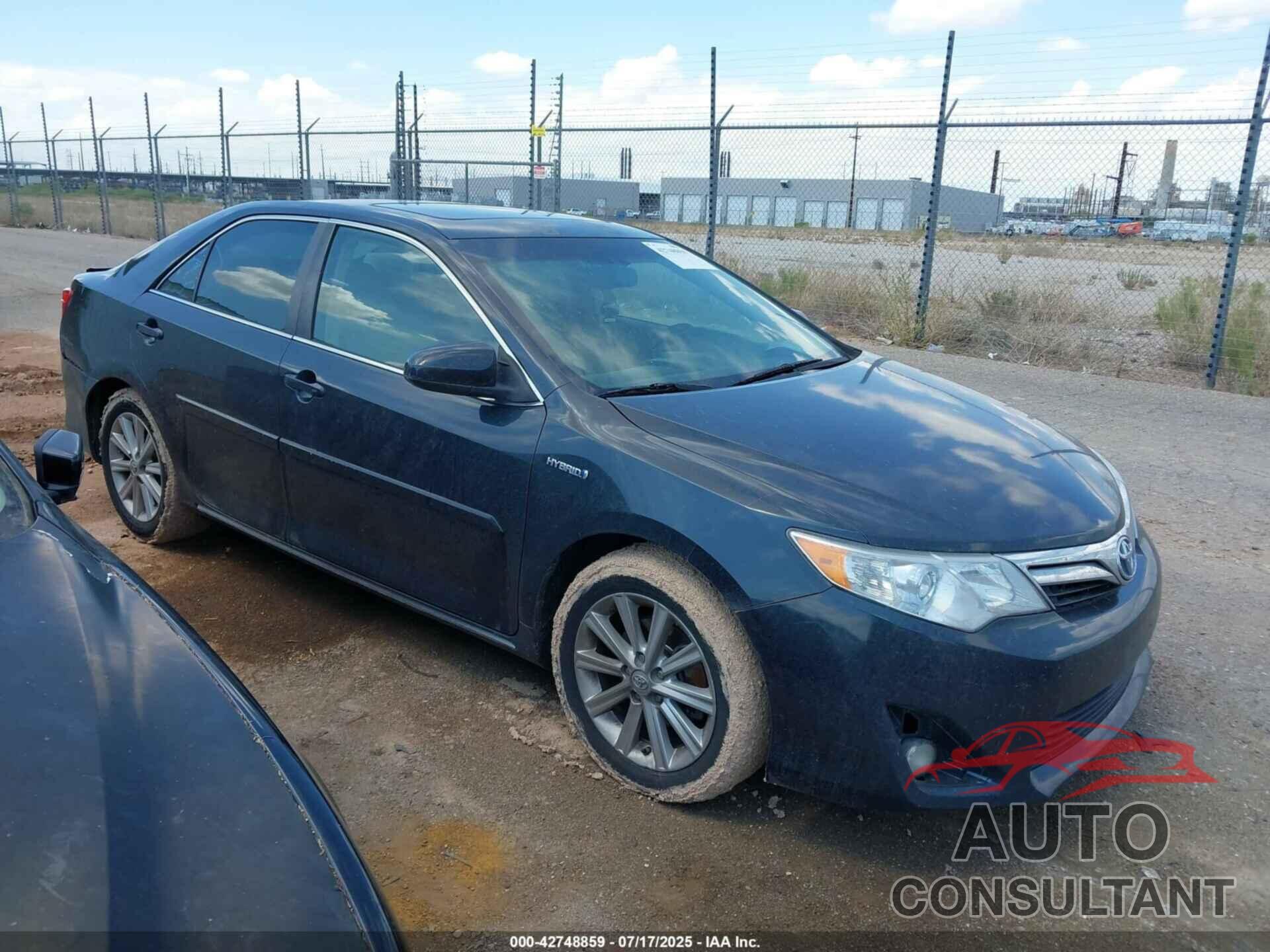 TOYOTA CAMRY HYBRID 2014 - 4T1BD1FKXEU126602