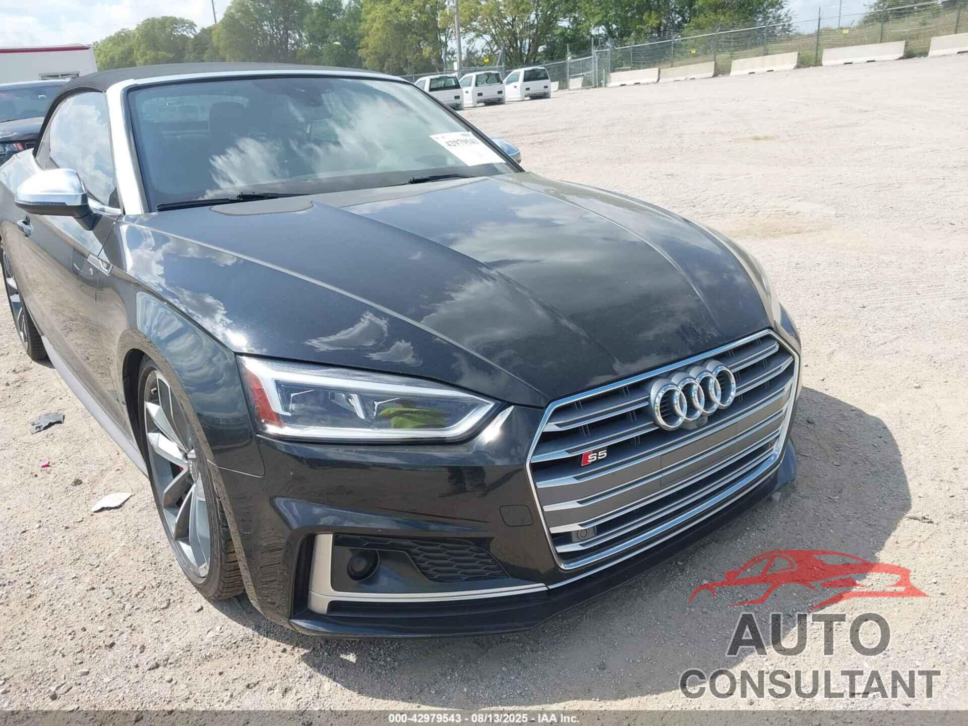 AUDI S5 2018 - WAU24GF51JN011535