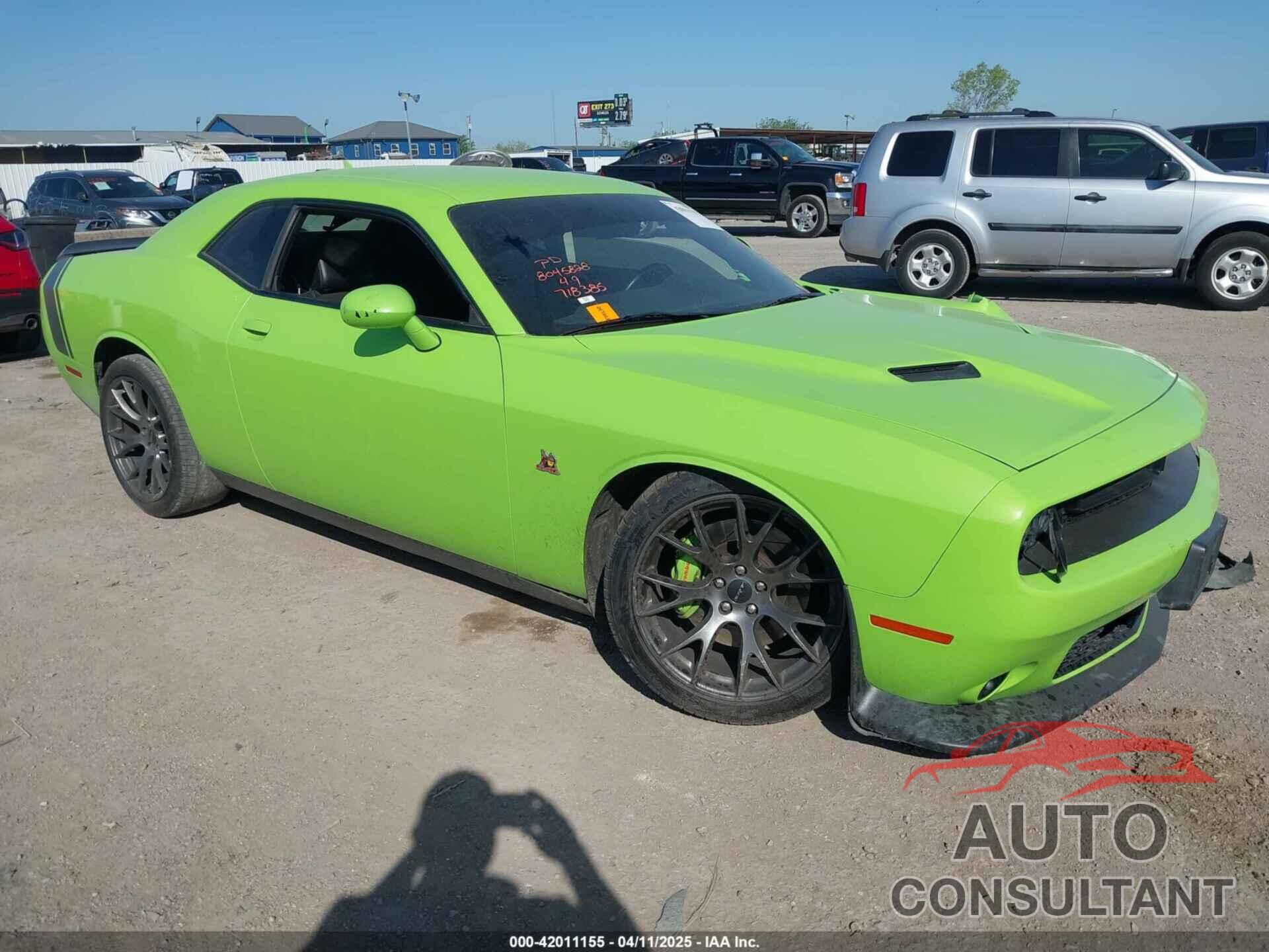 DODGE CHALLENGER 2015 - 2C3CDZFJ9FH718385