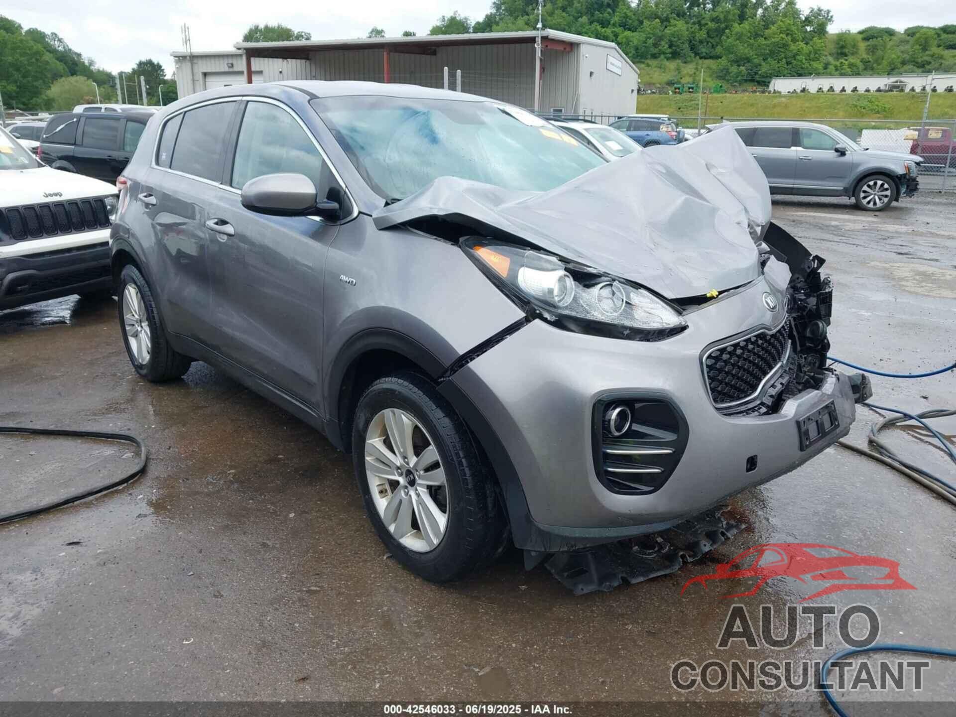 KIA SPORTAGE 2017 - KNDPMCAC6H7102516