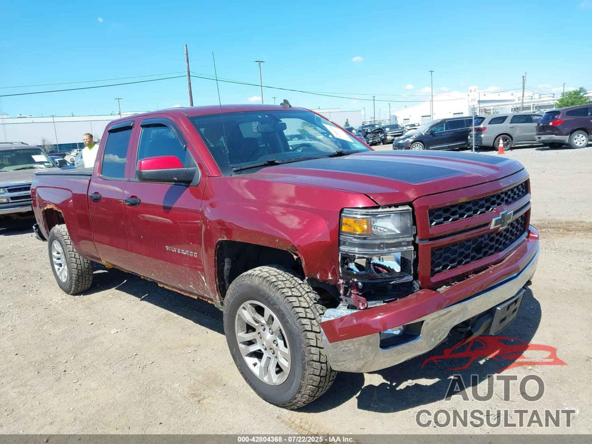CHEVROLET SILVERADO 1500 2014 - 1GCVKREC4EZ414585