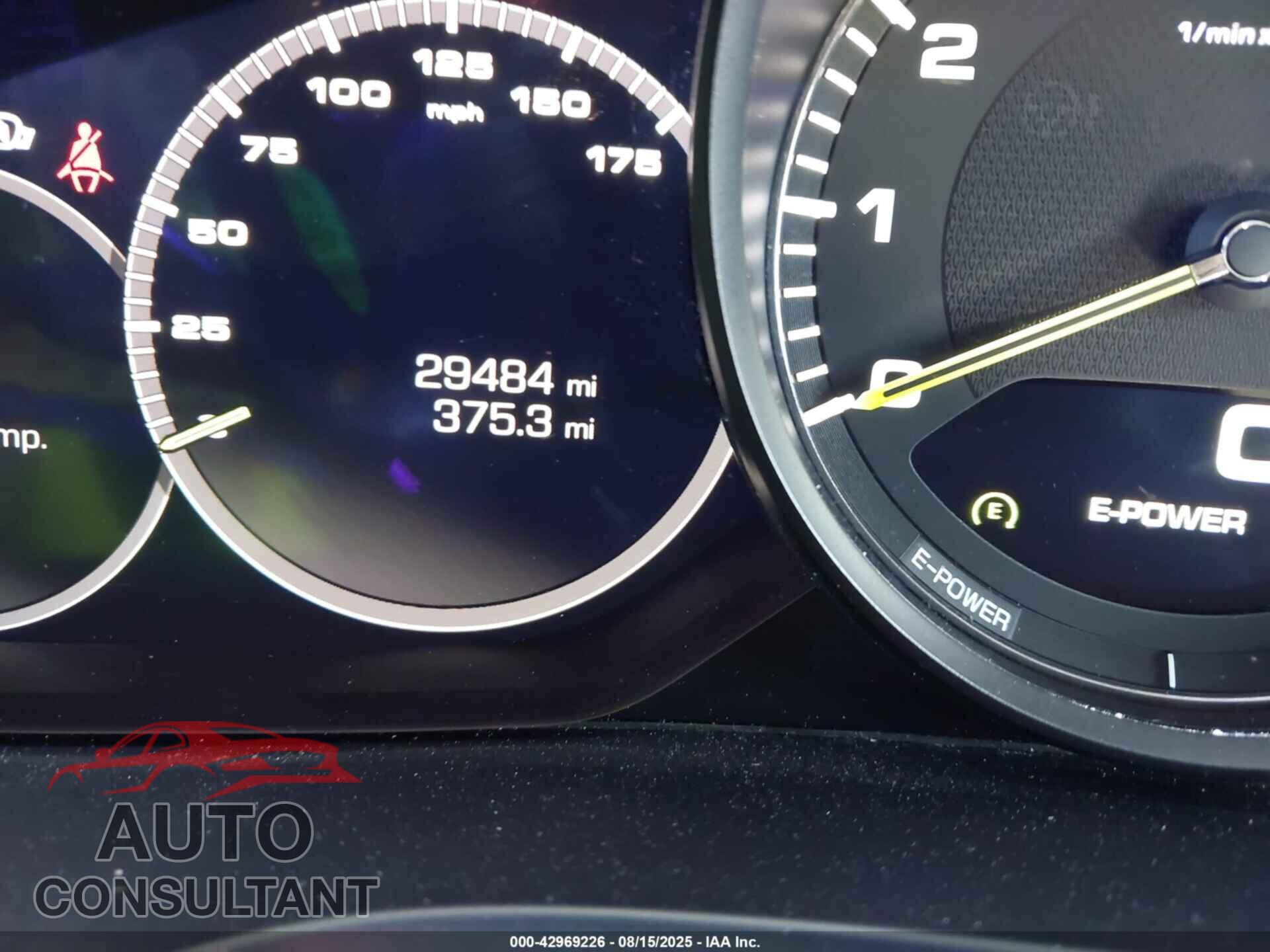 PORSCHE CAYENNE E-HYBRID 2019 - WP1AE2AY3KDA50682