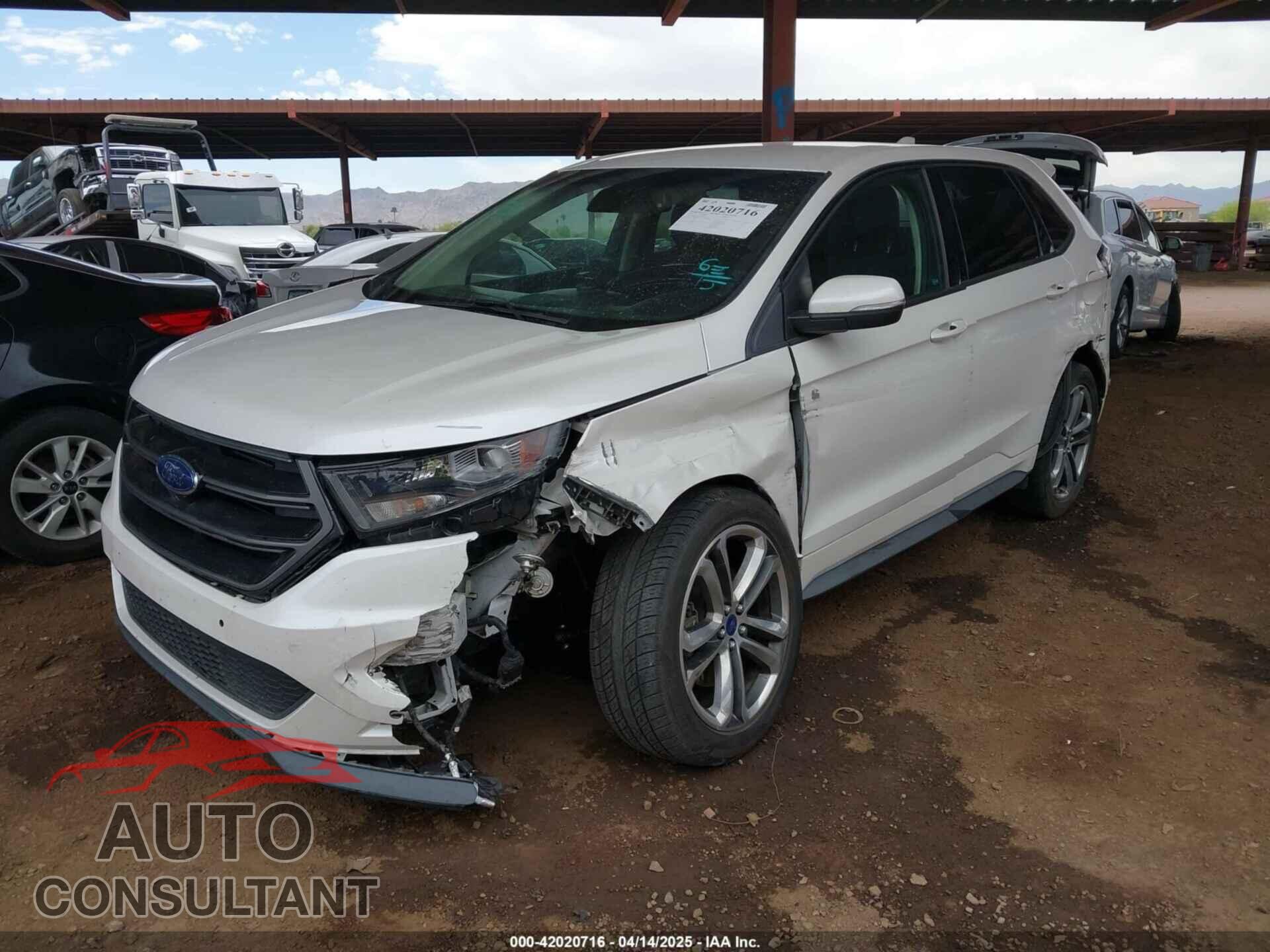 FORD EDGE 2015 - 2FMTK3AP5FBB04247