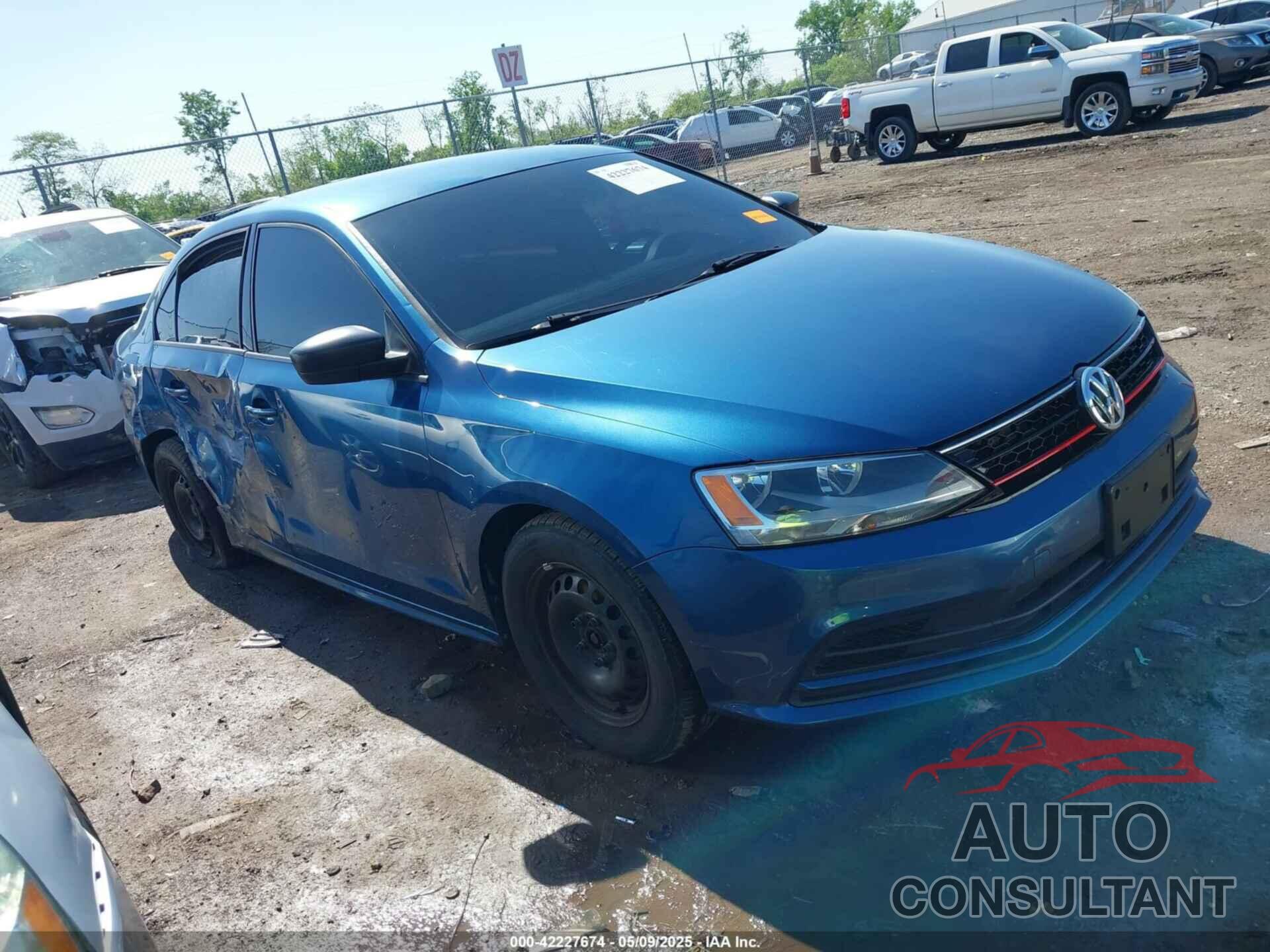 VOLKSWAGEN JETTA 2016 - 3VW267AJ3GM209454