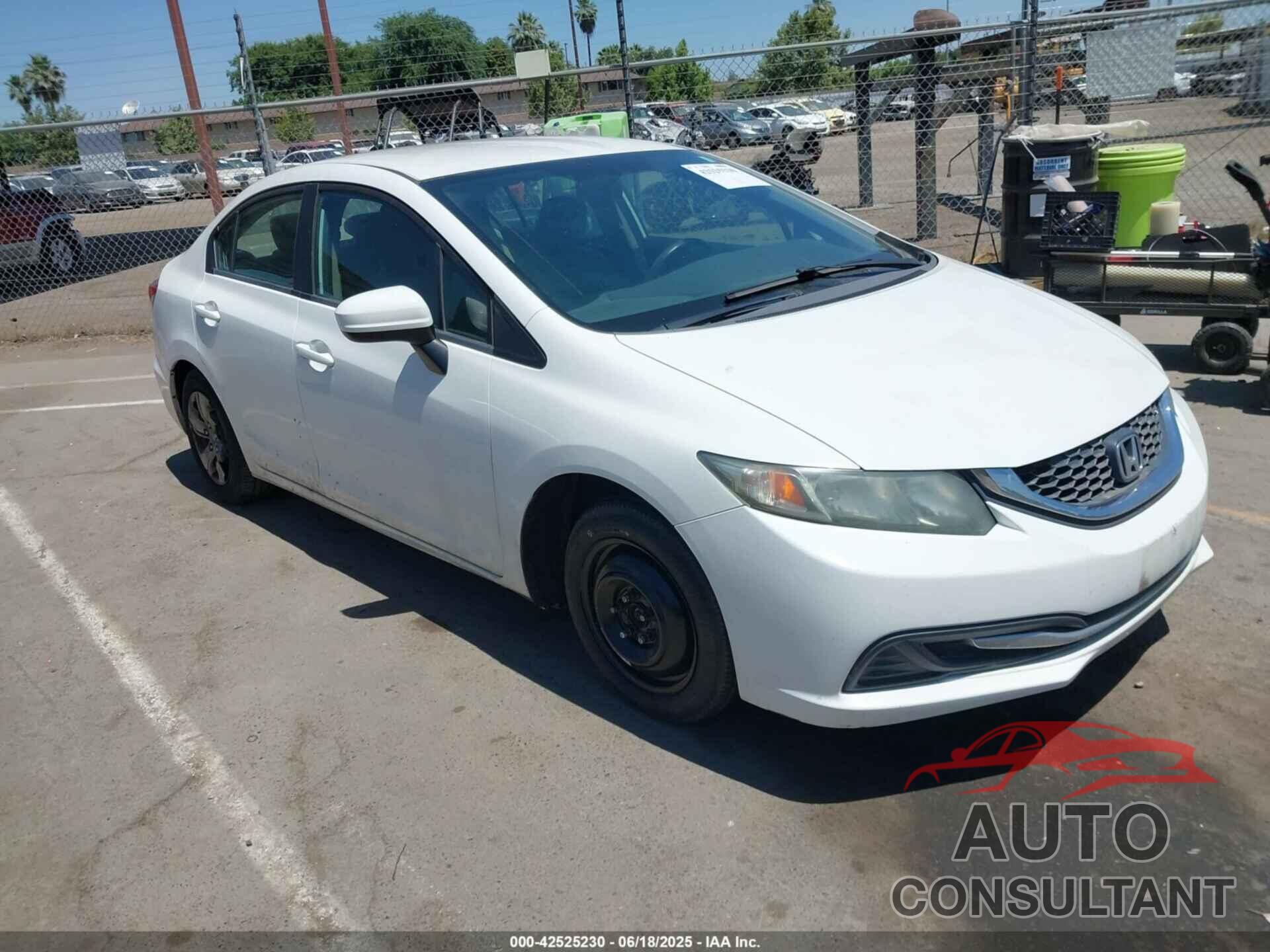 HONDA CIVIC 2015 - 2HGFB2F50FH533586