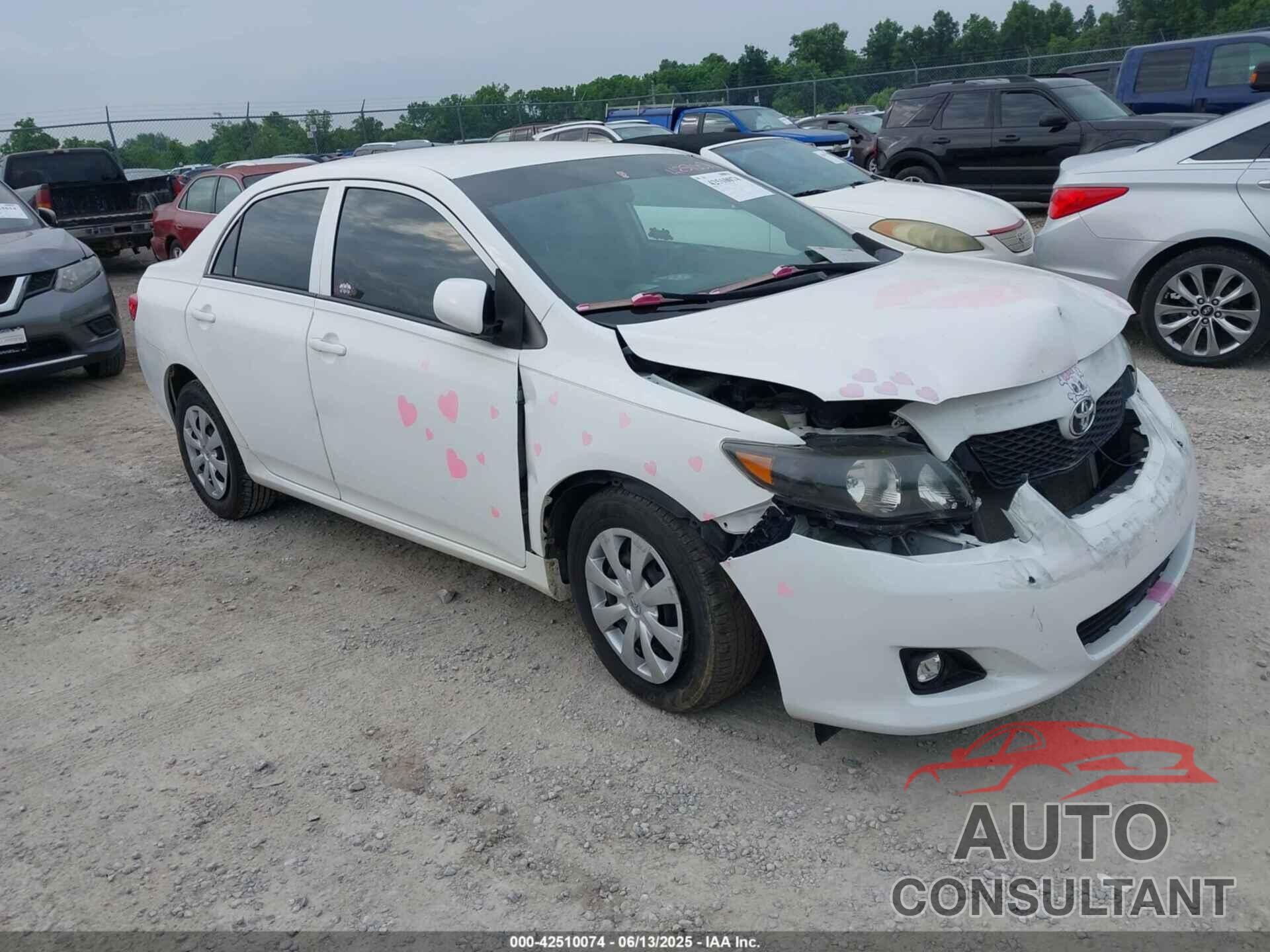 TOYOTA COROLLA 2010 - 2T1BU4EE3AC286152