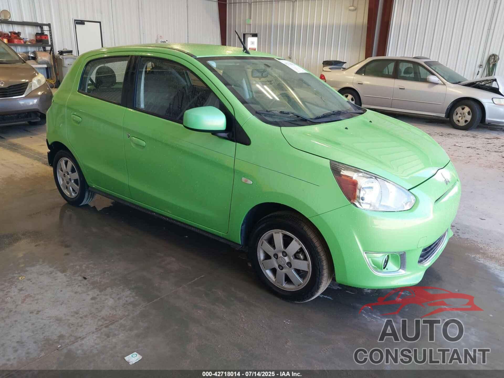 MITSUBISHI MIRAGE 2014 - ML32A4HJ1EH018464
