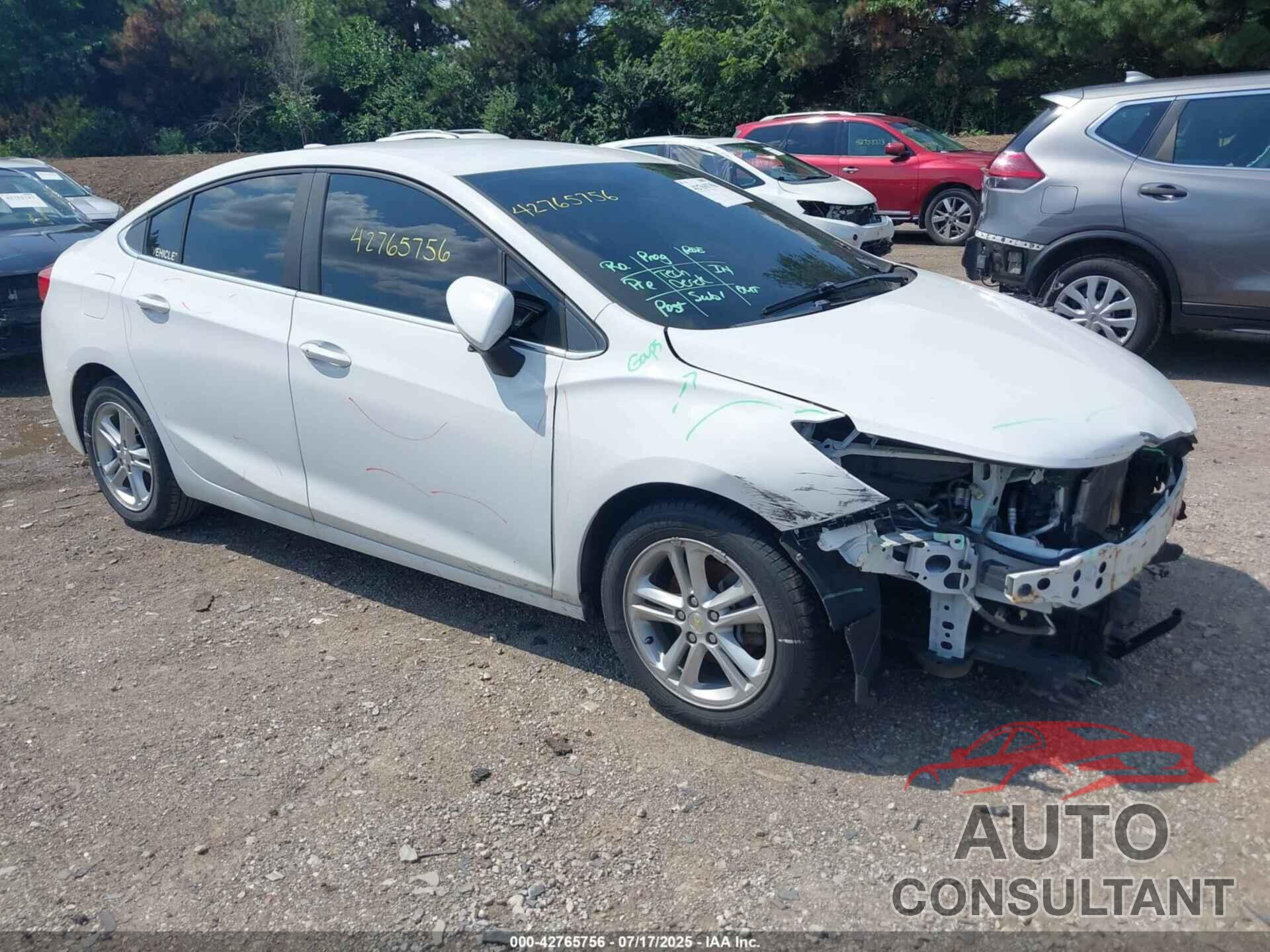 CHEVROLET CRUZE 2016 - 1G1BE5SMXG7237435