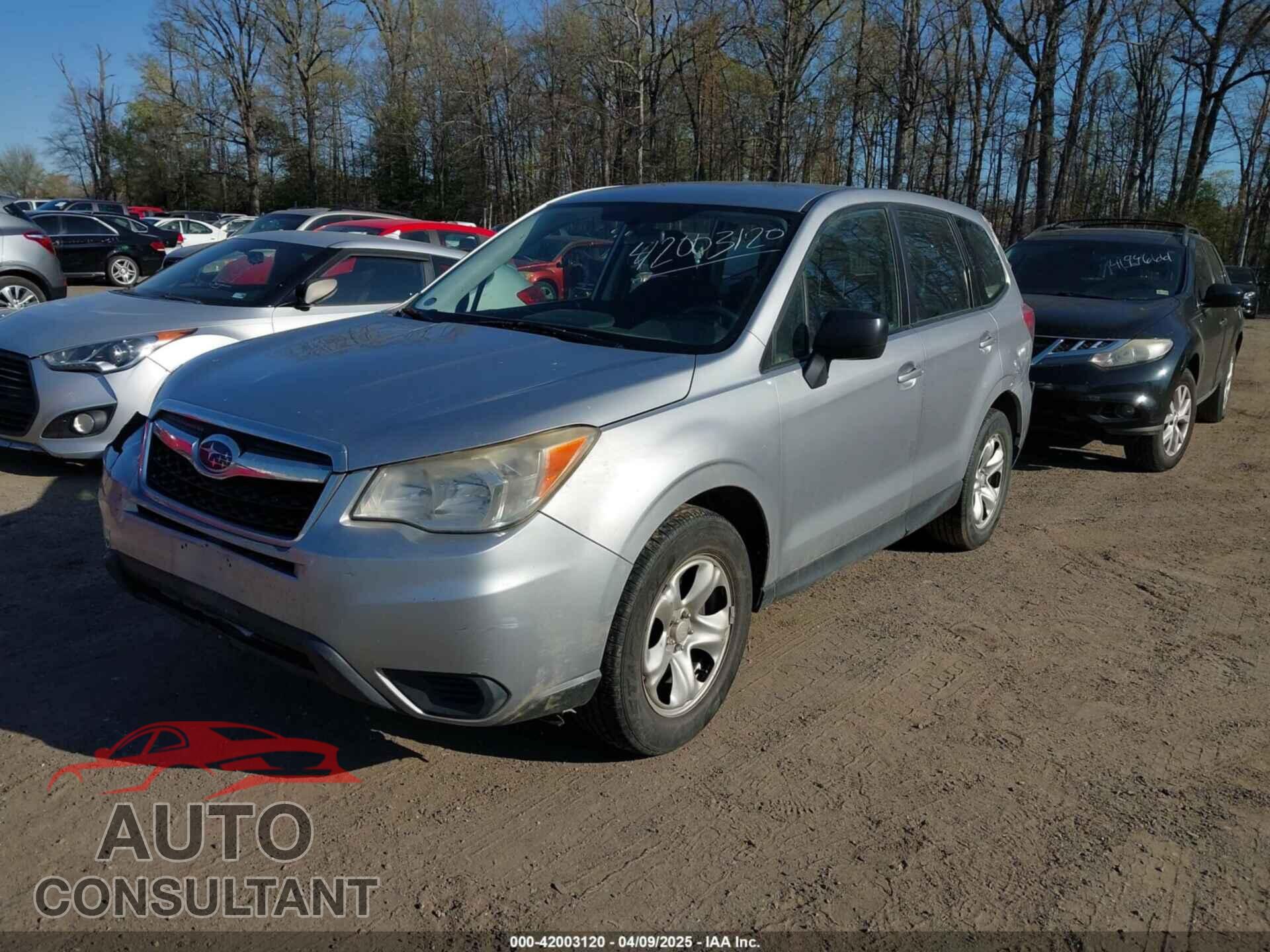 SUBARU FORESTER 2015 - JF2SJAAC5FG520328