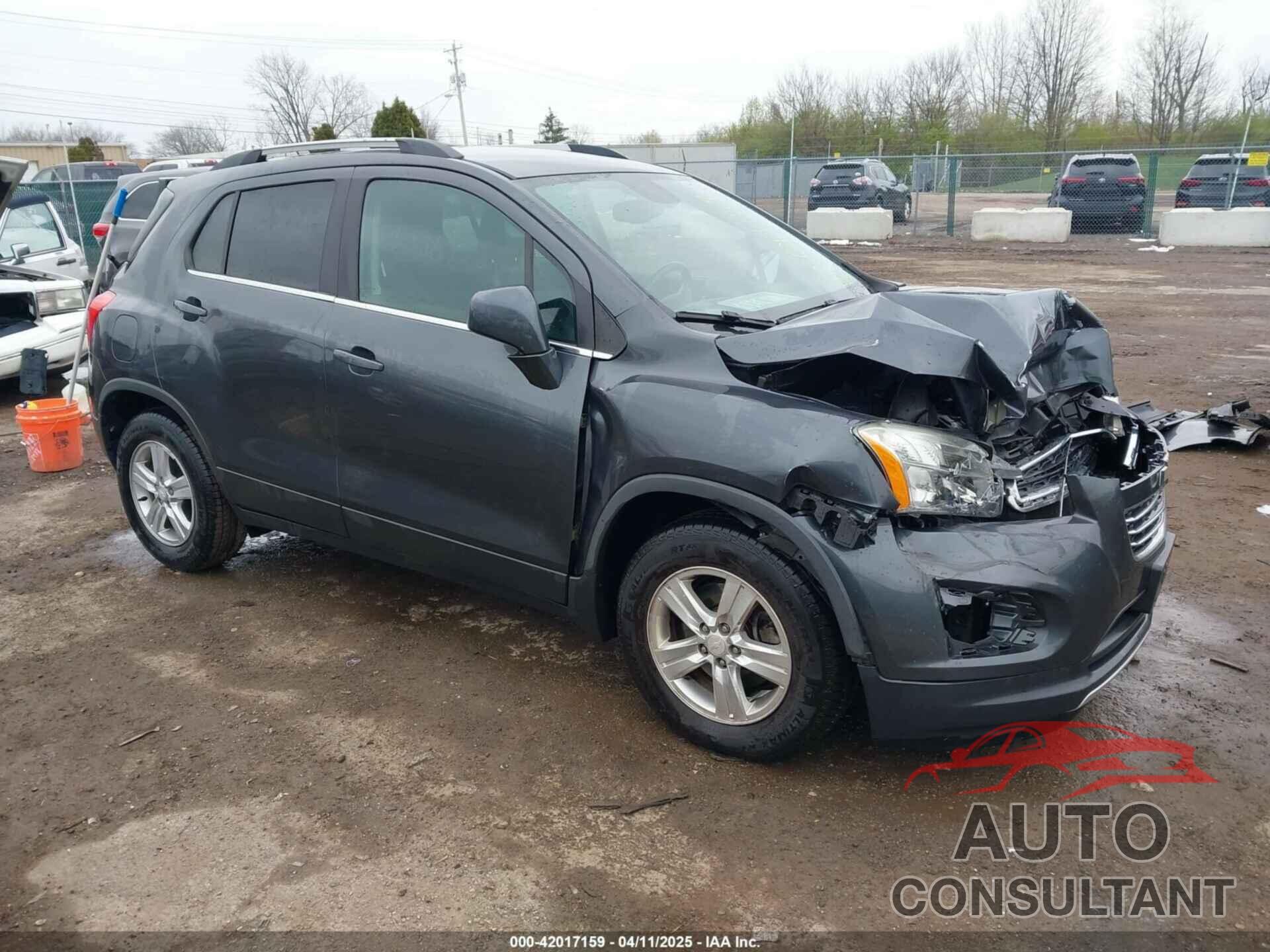 CHEVROLET TRAX 2016 - 3GNCJLSB7GL280613