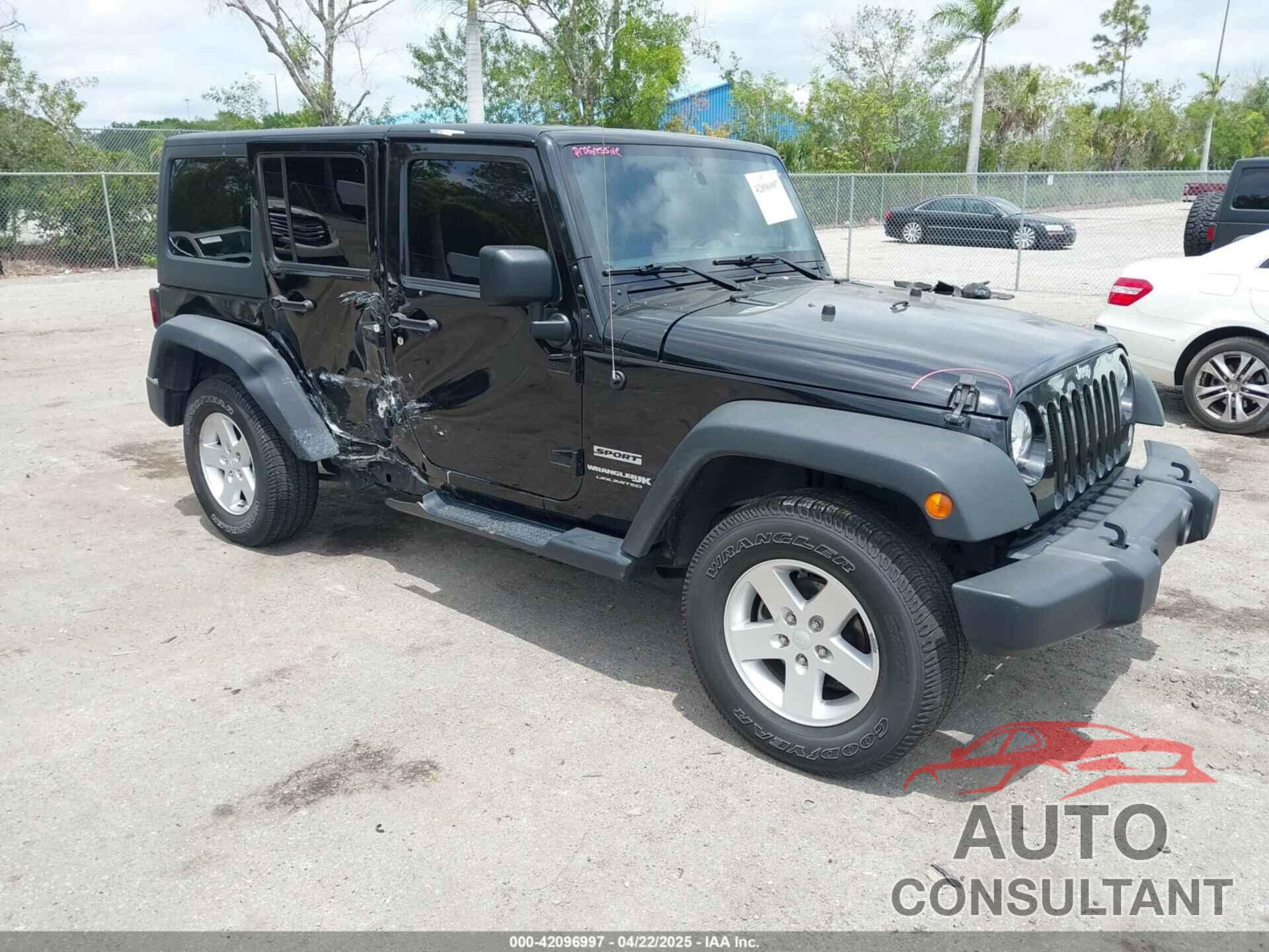 JEEP WRANGLER JK UNLIMITED 2018 - 1C4HJWDG6JL921181
