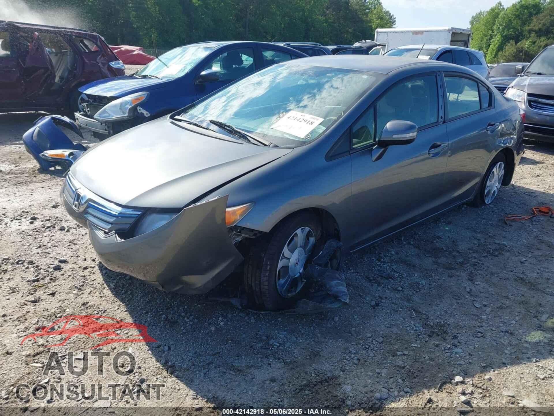 HONDA CIVIC 2012 - JHMFB4F21CS002447