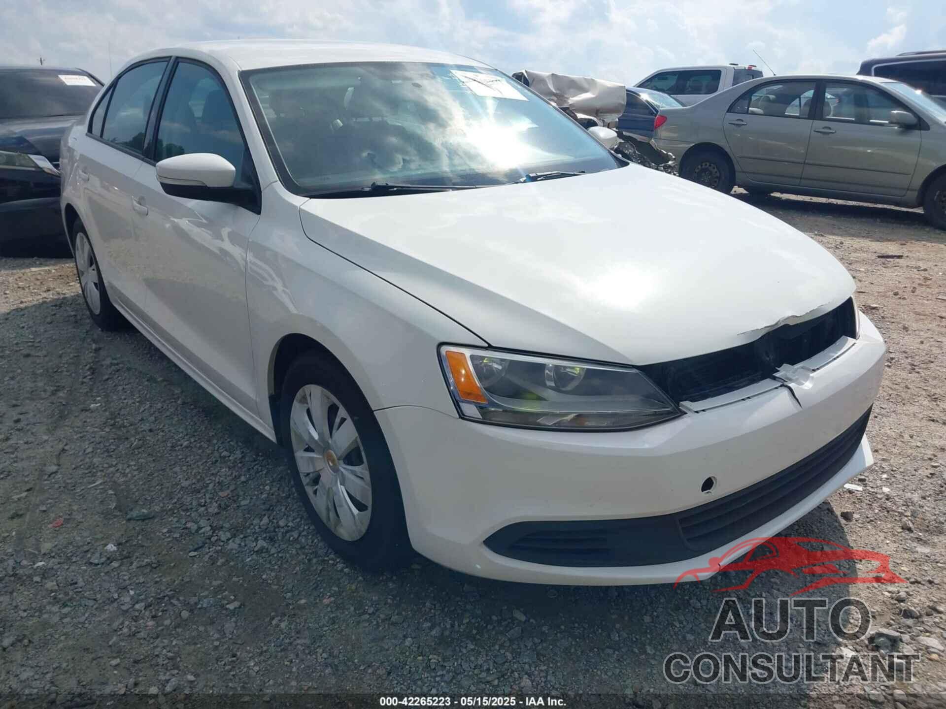 VOLKSWAGEN JETTA 2012 - 3VWDP7AJ0CM450081