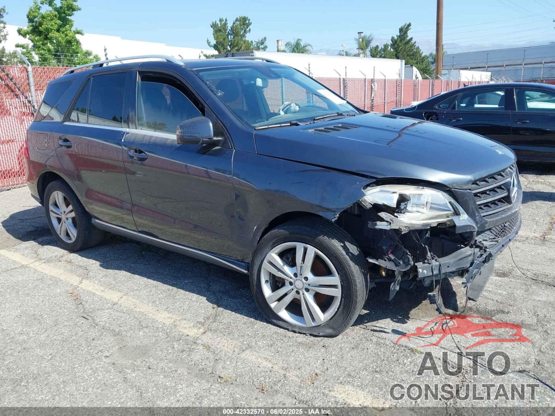 MERCEDES-BENZ ML 350 2015 - 4JGDA5HB7FA491229