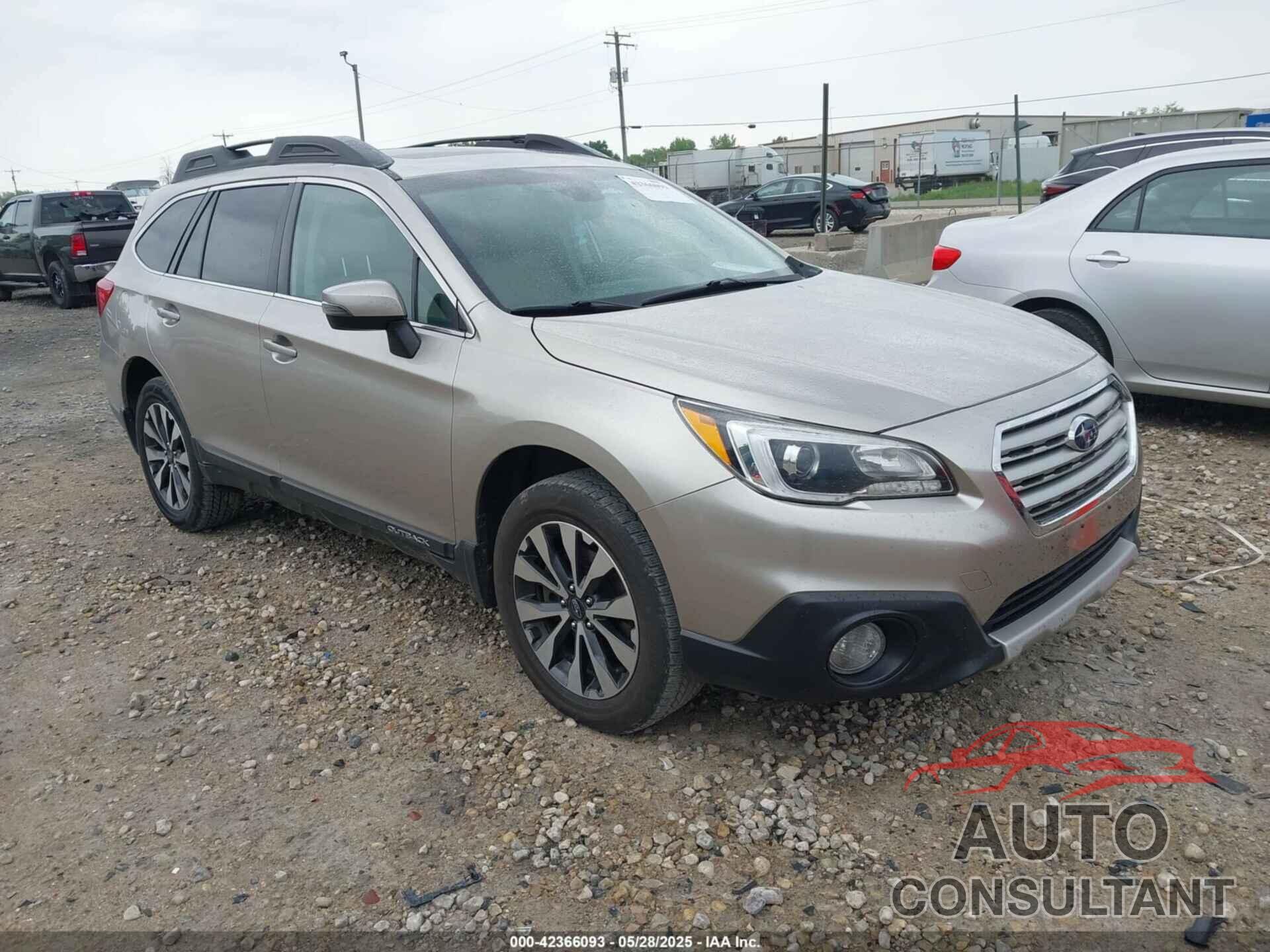 SUBARU OUTBACK 2017 - 4S4BSANC3H3222243