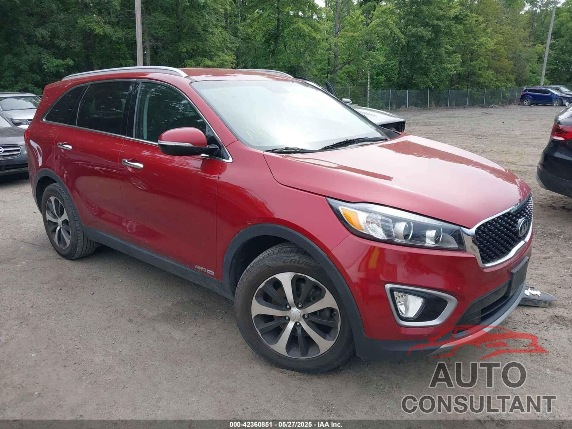 KIA SORENTO 2017 - 5XYPHDA54HG230400