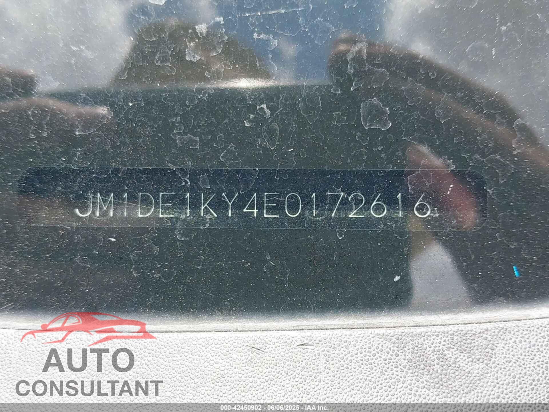 MAZDA MAZDA2 2014 - JM1DE1KY4E0172616