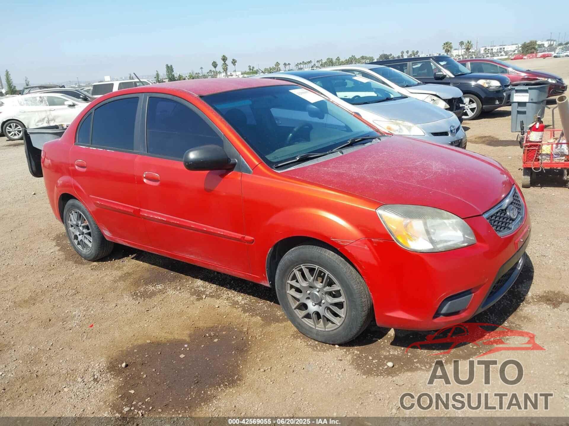 KIA RIO 2011 - KNADH4A3XB6944721