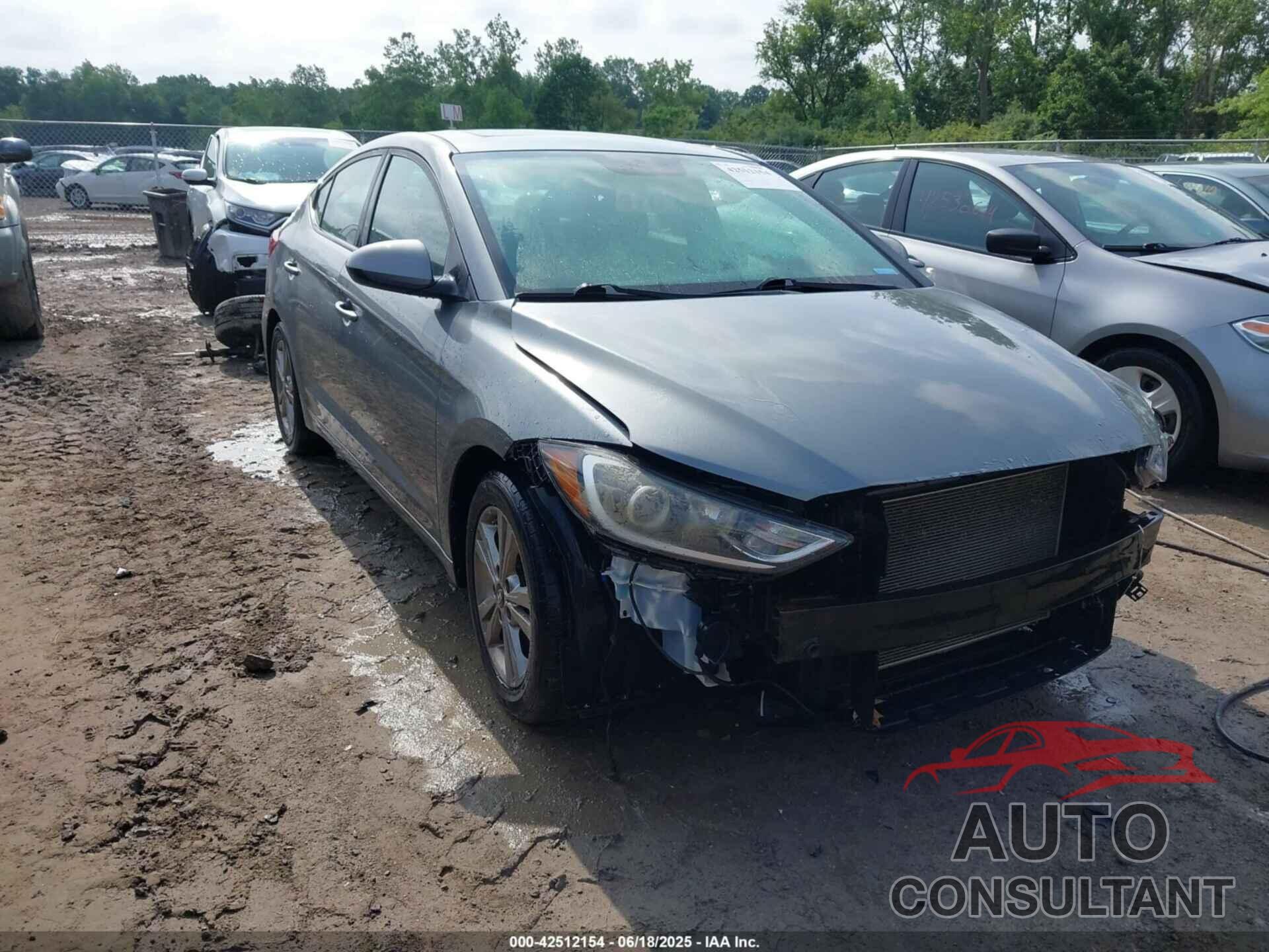 HYUNDAI ELANTRA 2018 - KMHD84LF4JU595233